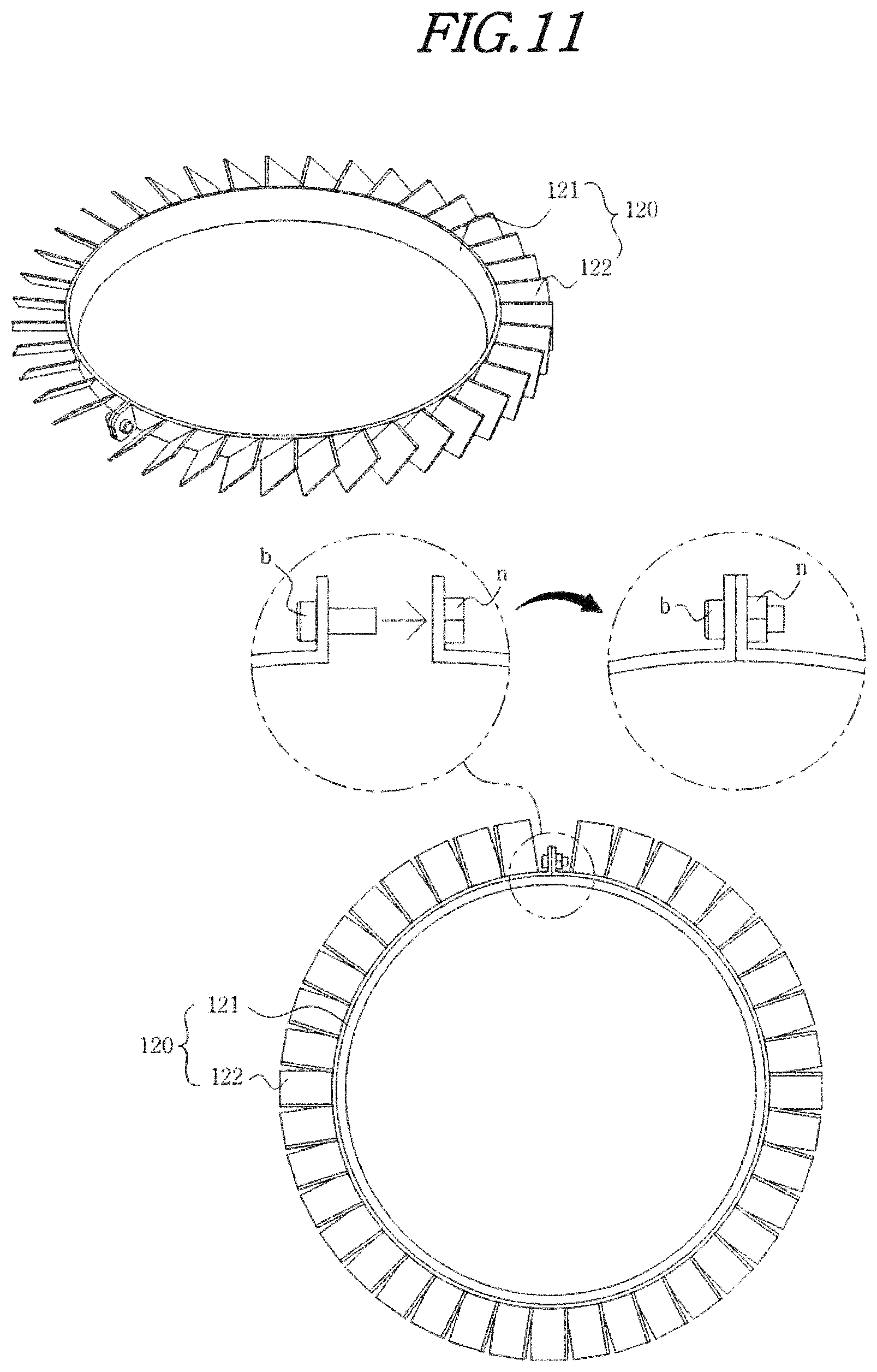 Patent US12599267 Figure 11 – Air circulating roaster