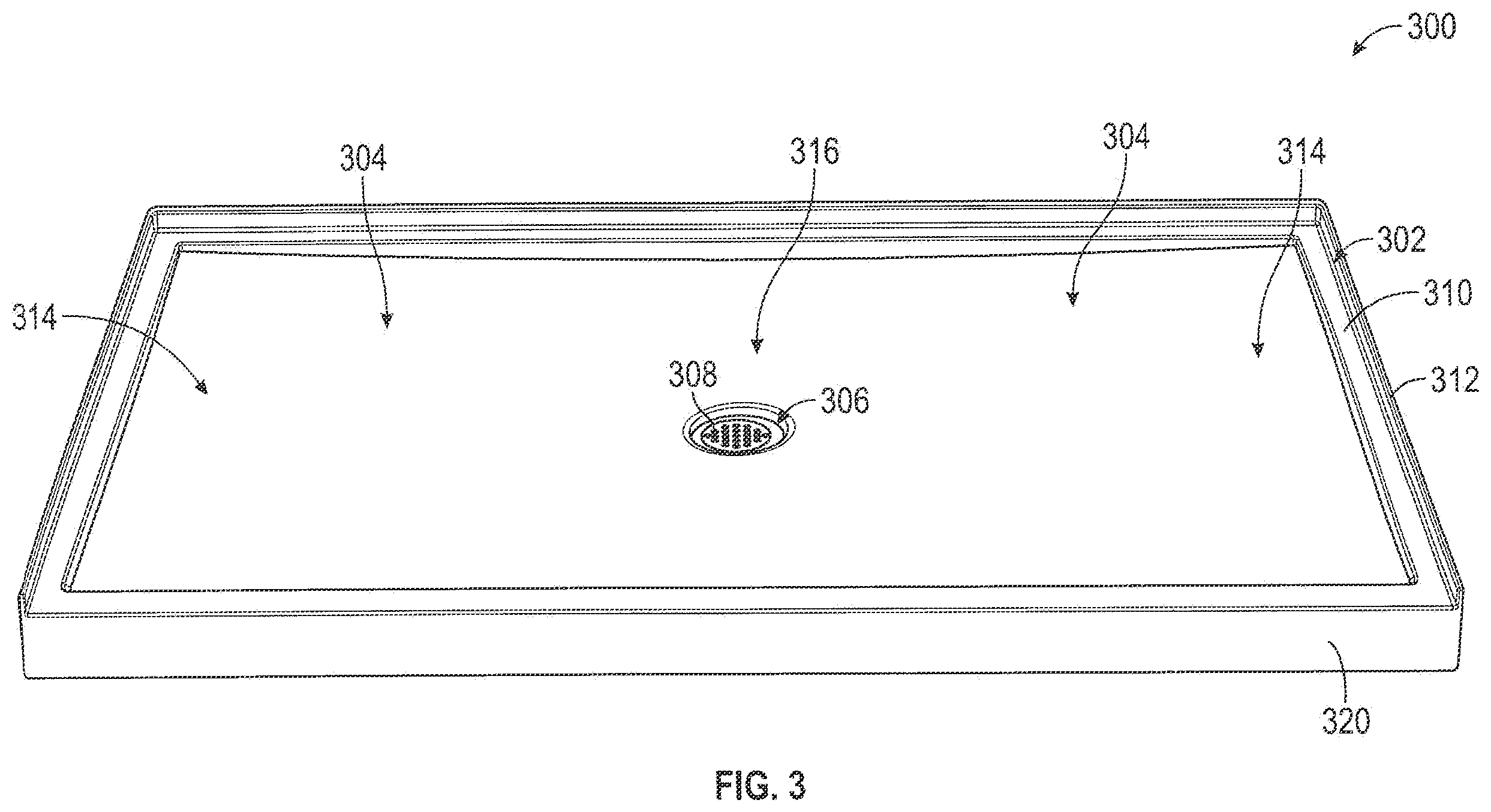 Patent US12599269 Figure 3 – Tileable receptor
