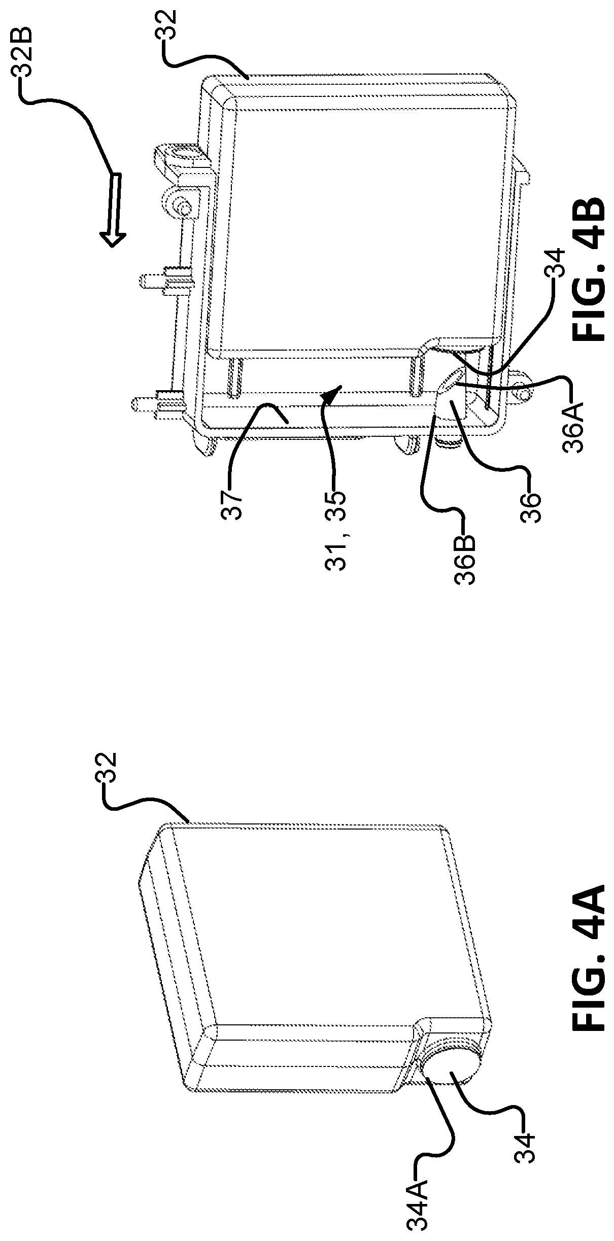 Patent US12599270 Figure 5 – Portable personal hand sanitizer dispenser