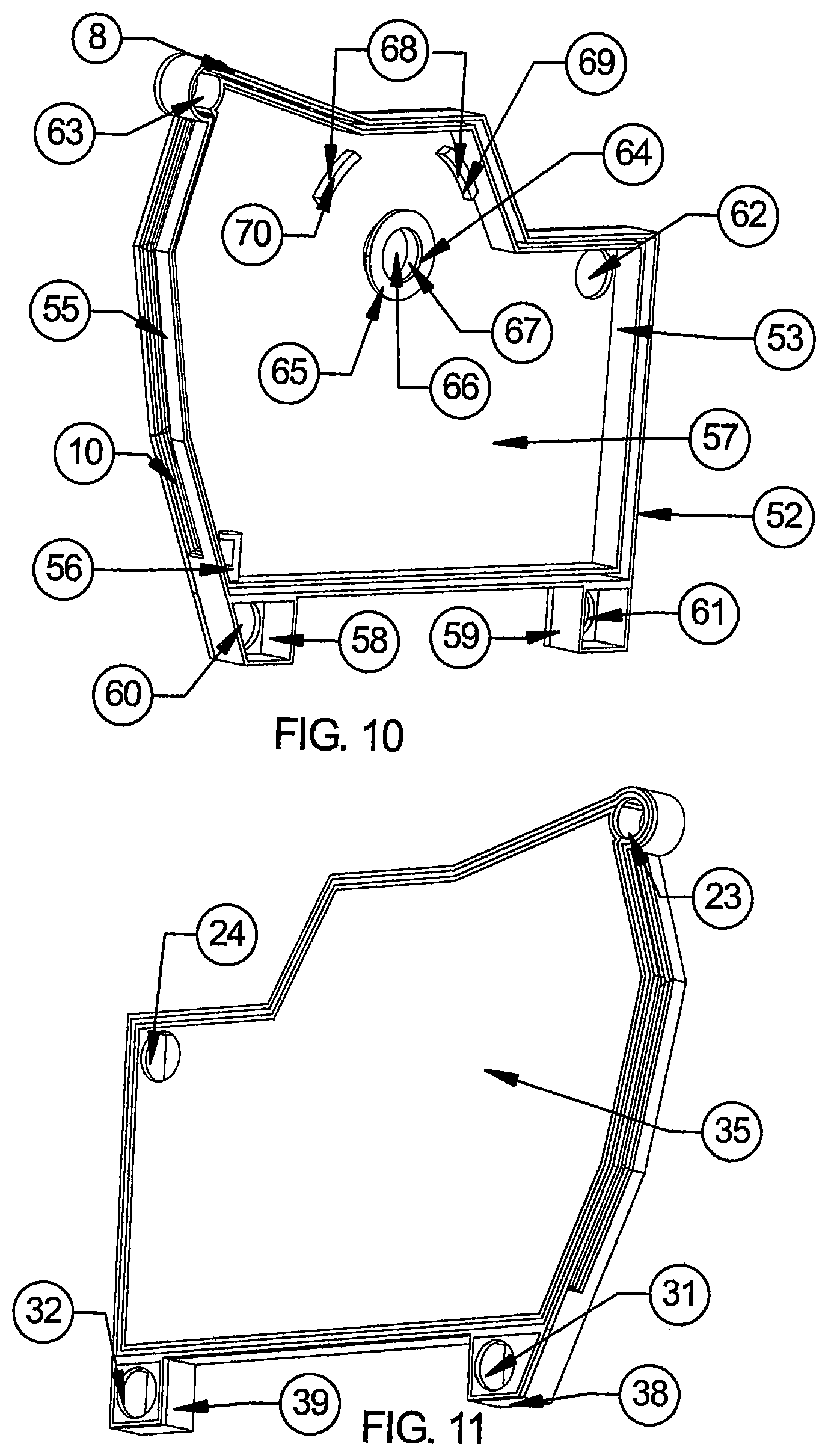 Patent US12599271 Figure 6 – Hygienic and controlled fabric web dispensing system