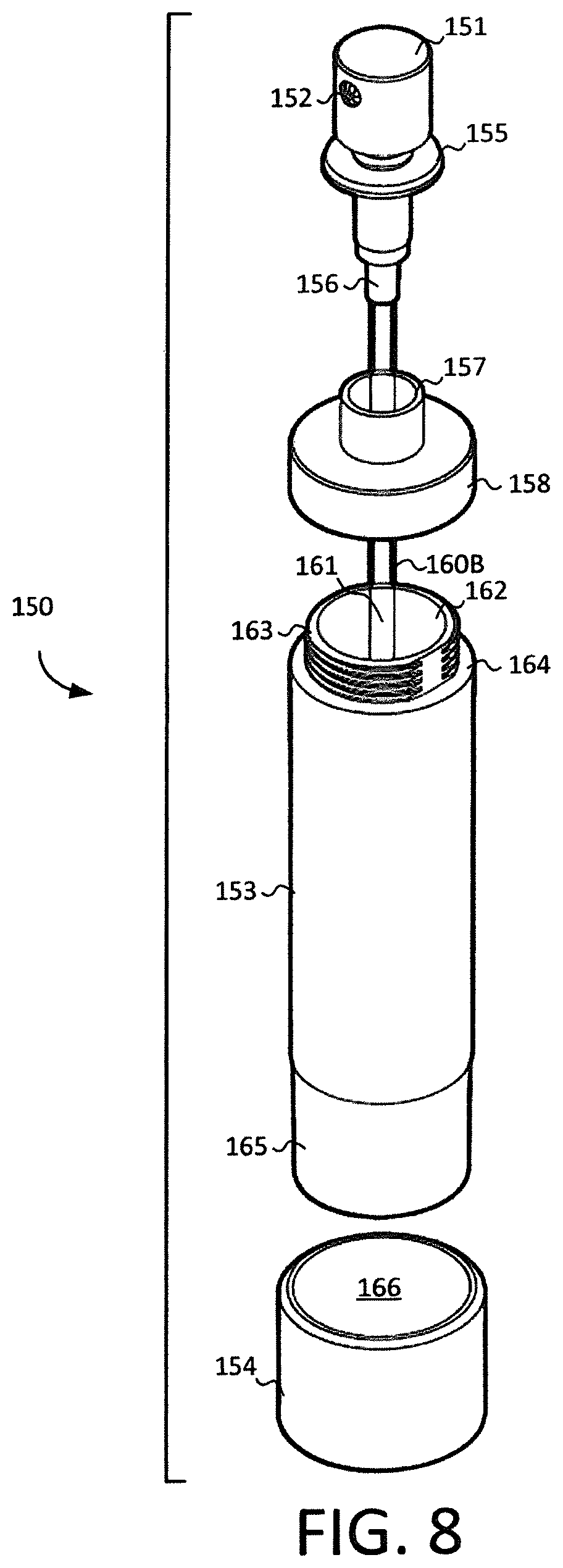 Patent US12599272 Figure 8 – Multi-function paper towel holder
