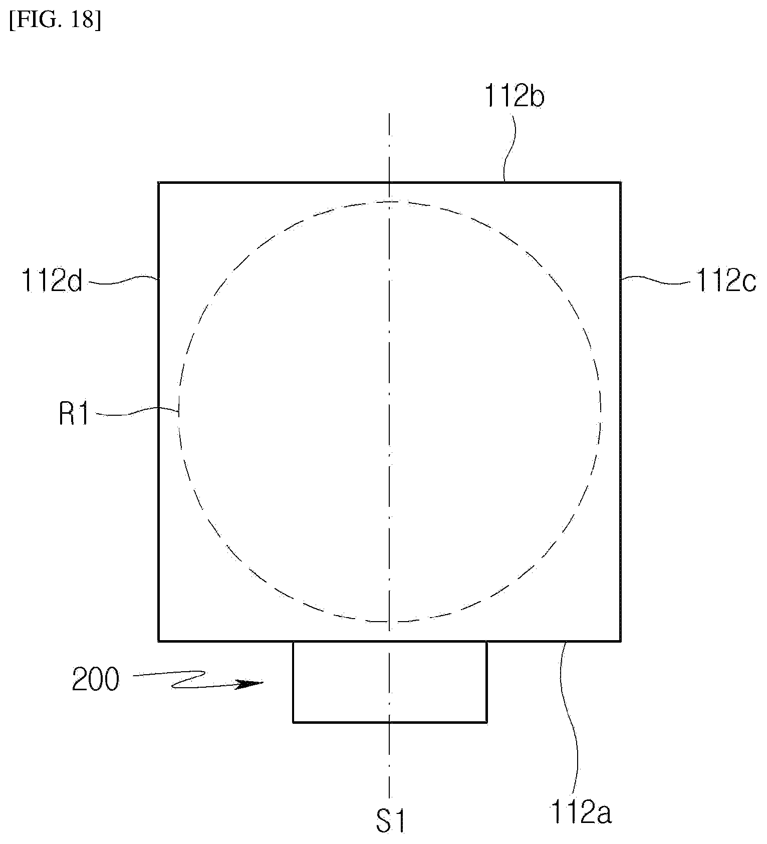 Patent US12599276 Figure 18 – Cleaner station with fixing unit