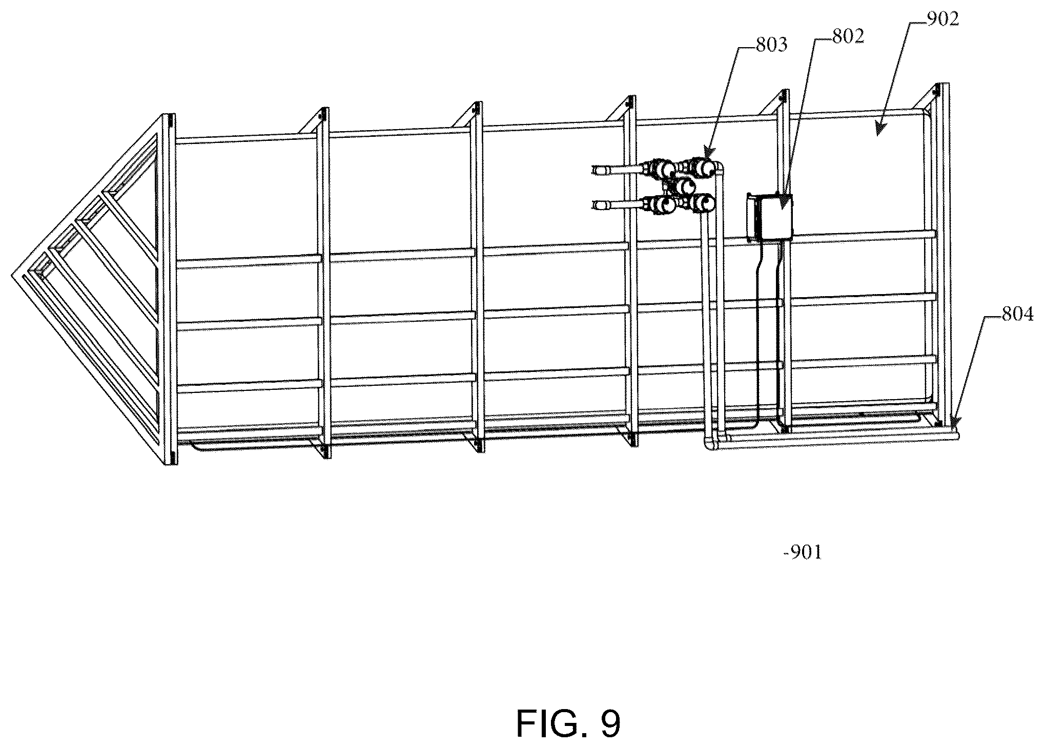Patent US12599277 Figure 13 – Multi-functional automated robotic system for aquaculture