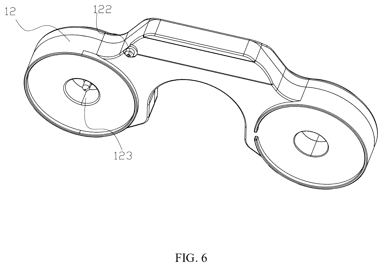 Patent US12599279 Figure 6 – Multi-functional double-head electric cleaning device