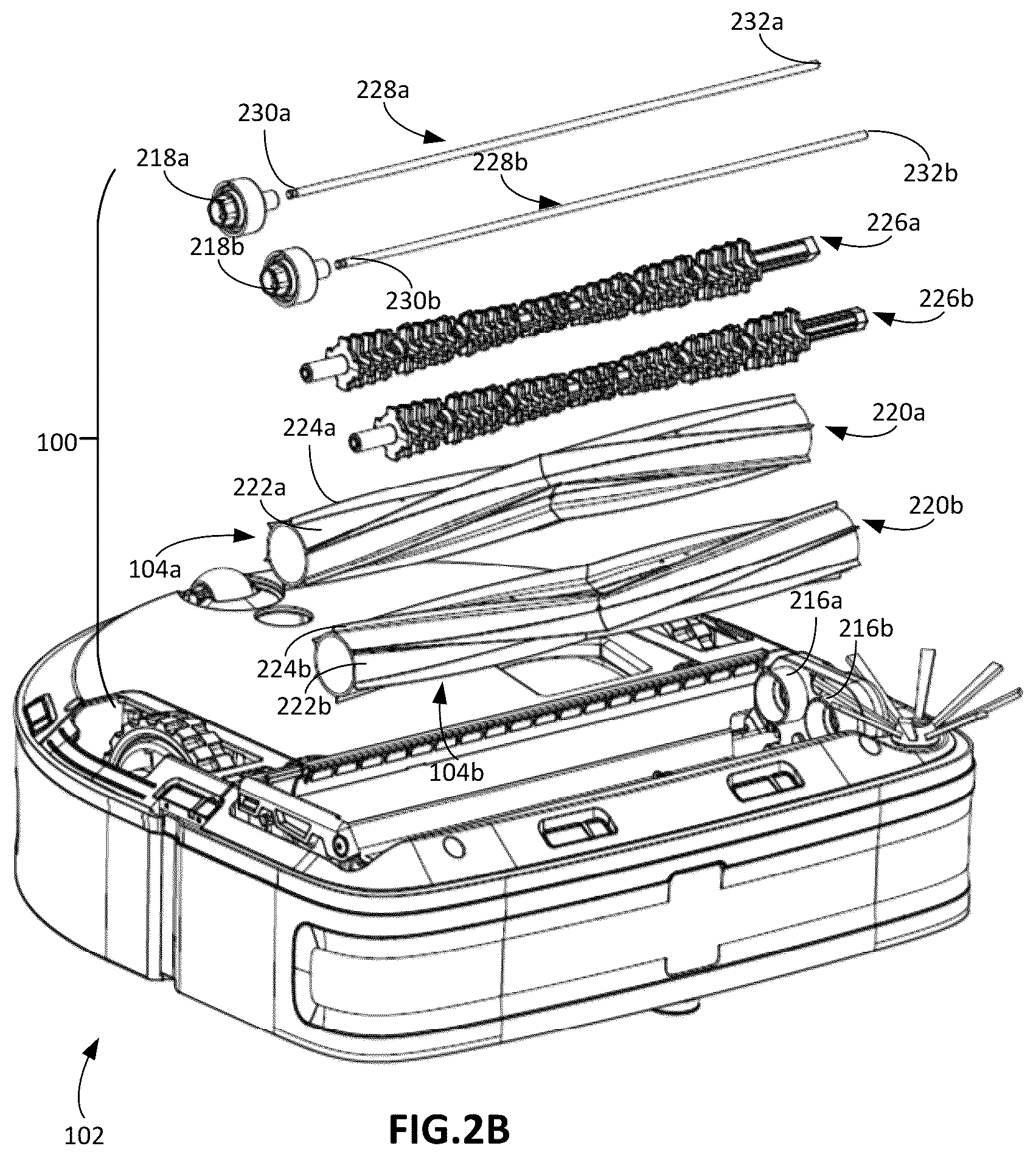 Patent US12599280 Figure 4 – Cleaning roller for cleaning robots