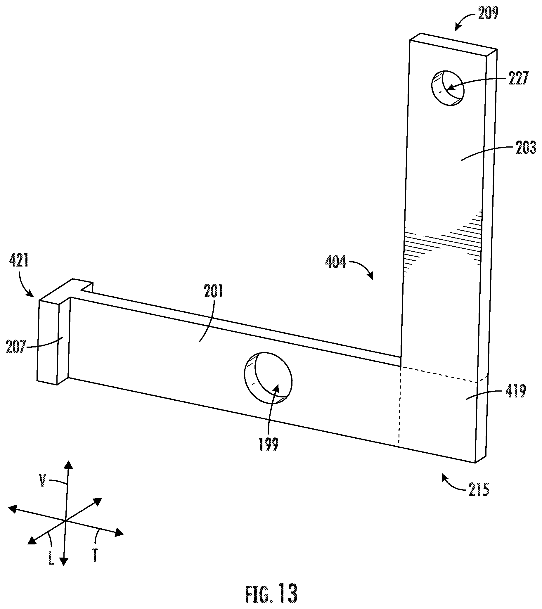Patent US12599283 Figure 13 – Universal trigger assembly for a slide assembly