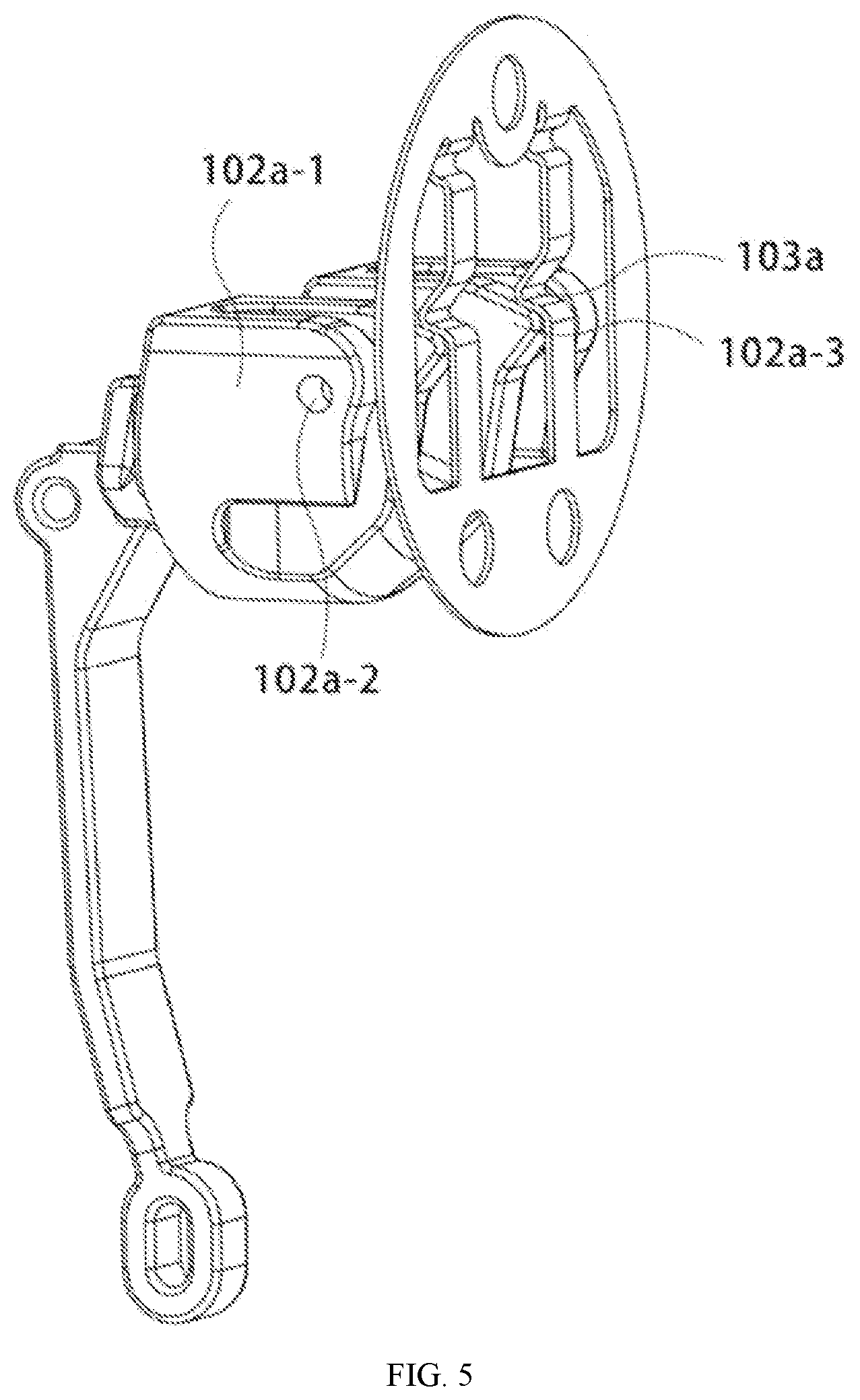 Patent US12599287 Figure 3 – Self-locking device of endoscope