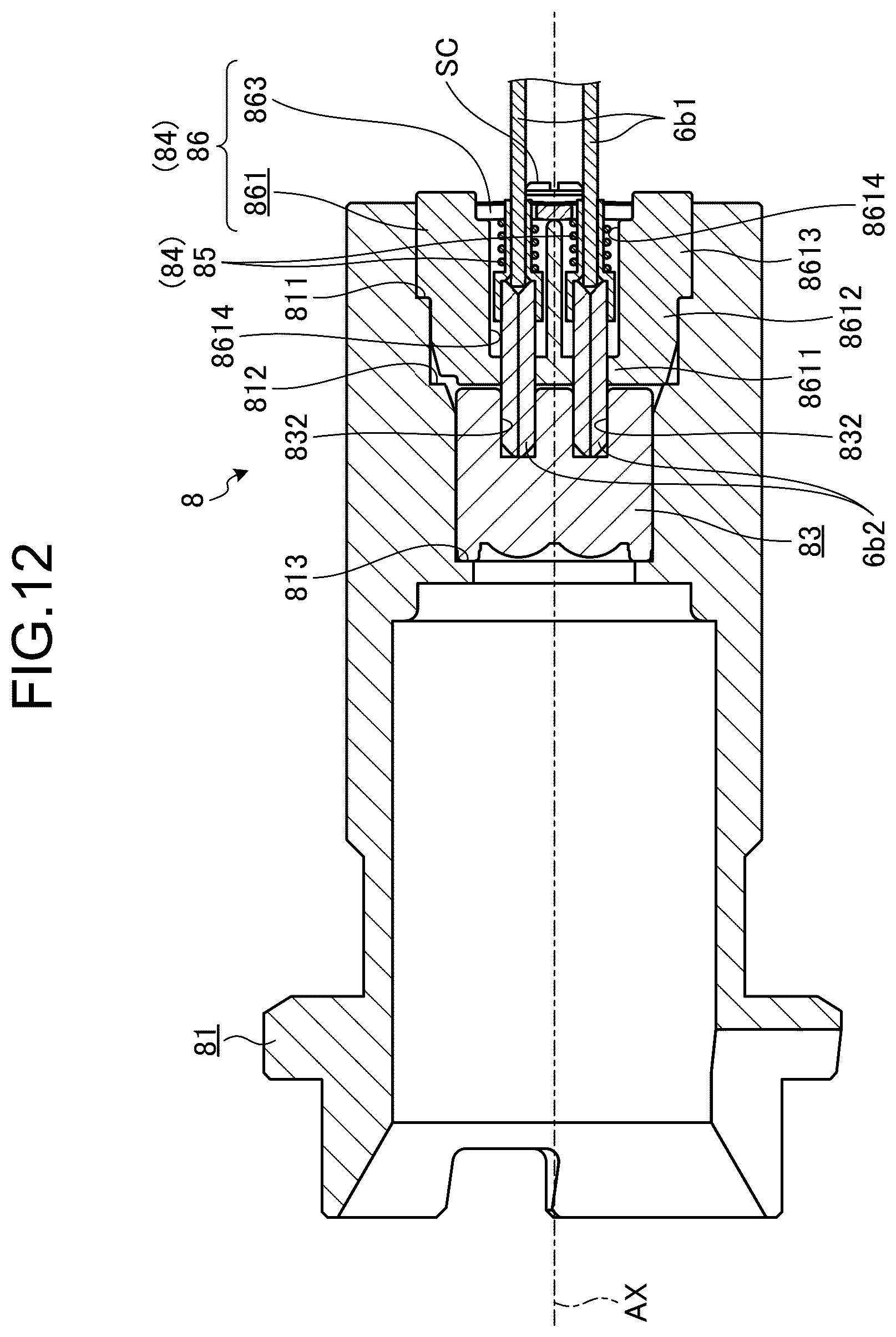 Patent US12599290 Figure 11 – Optical connector and medical device