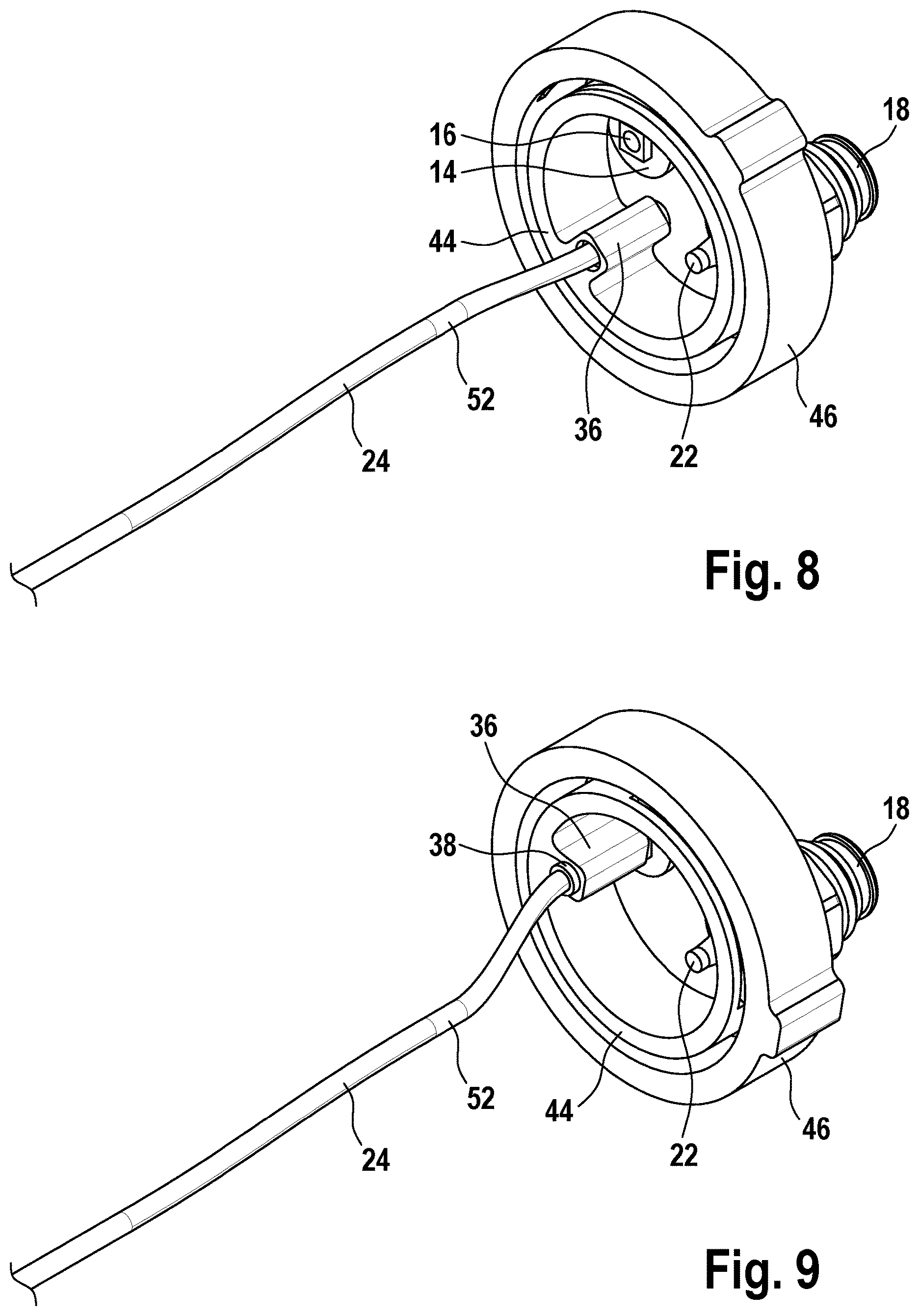 Patent US12599291 Figure 5 – Optical instrument configured to switch between an integrated and external light source