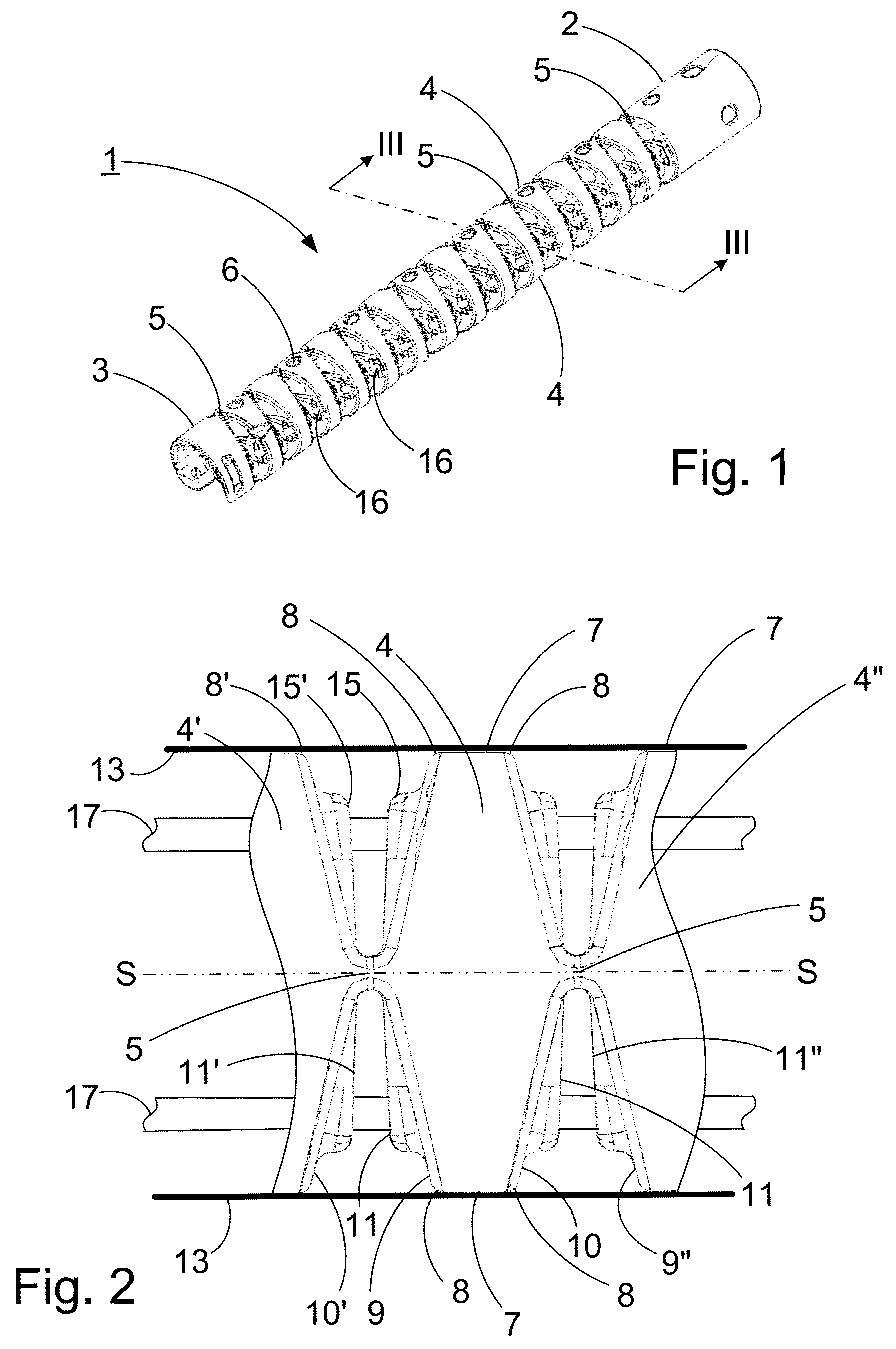 Patent US12599292 Figure 1 – Articulated bending section body for an insertion endoscope