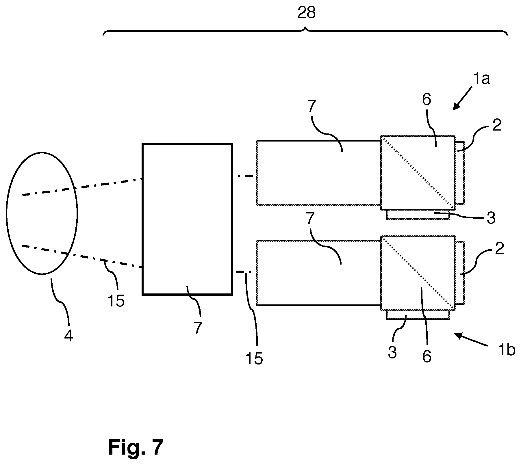 Patent US12599294 Figure 3 – Image-recording device for improved low light intensity imaging and associated image-recording method