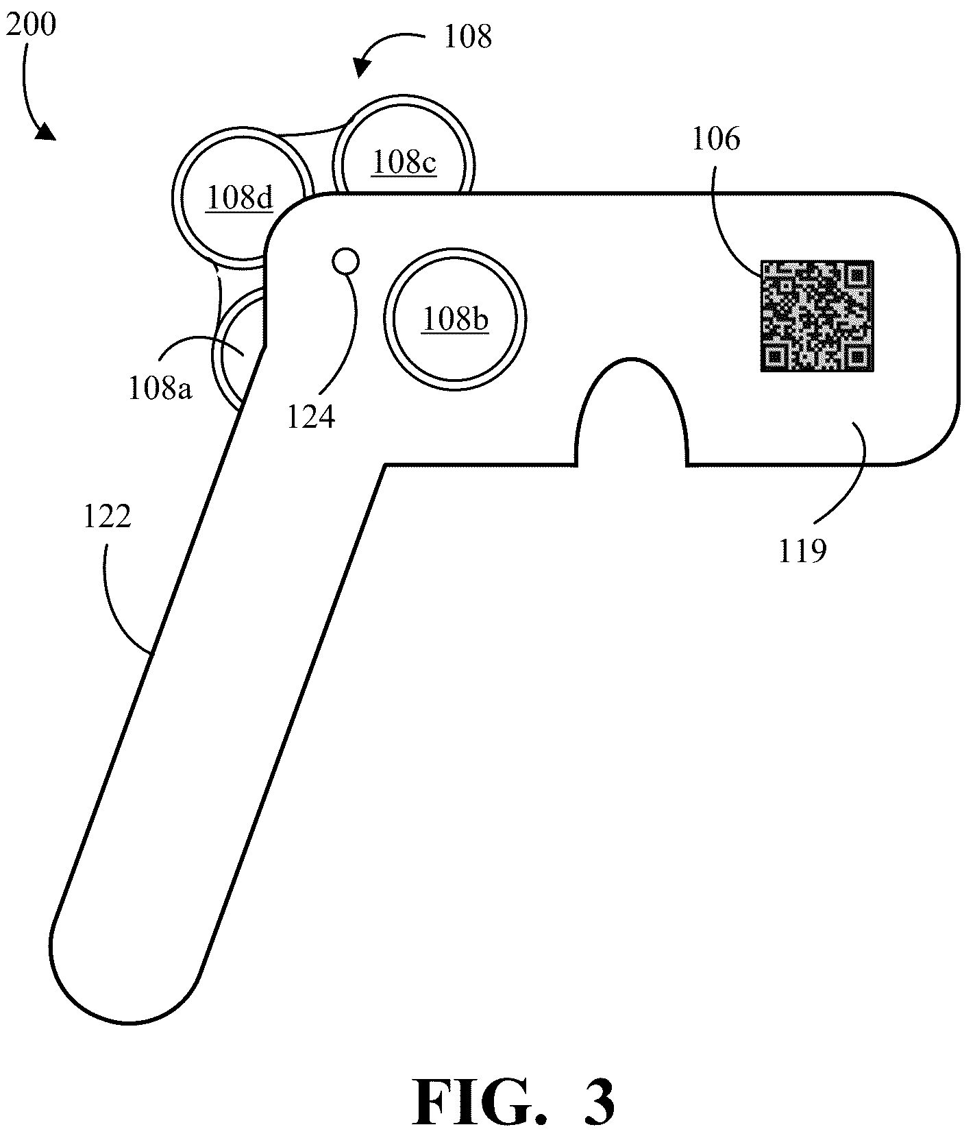 Patent US12599301 Figure 3 – System for conducting eye examinations for visual acuity