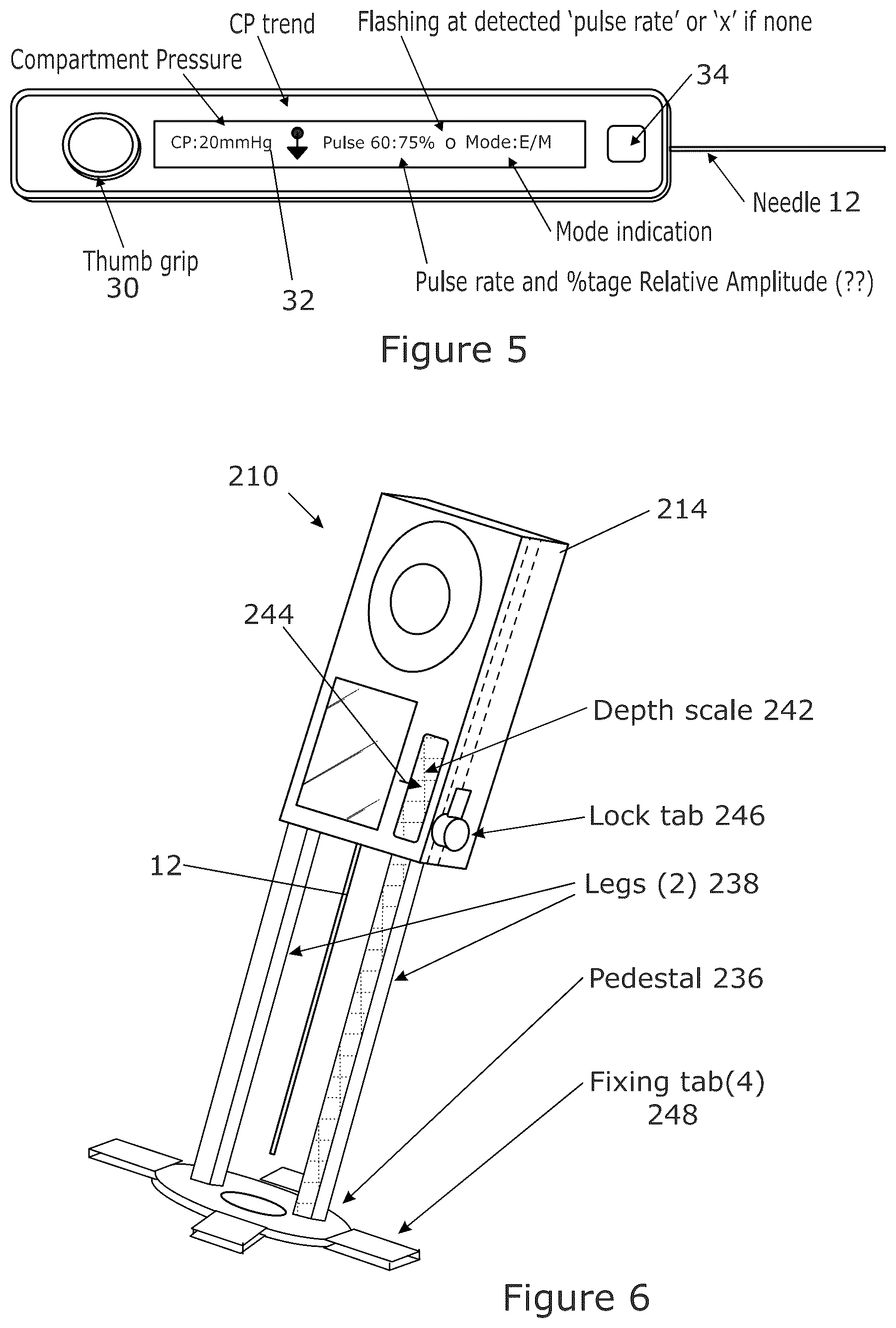 Patent US12599311 Figure 4 – Device for measuring a pressure differential