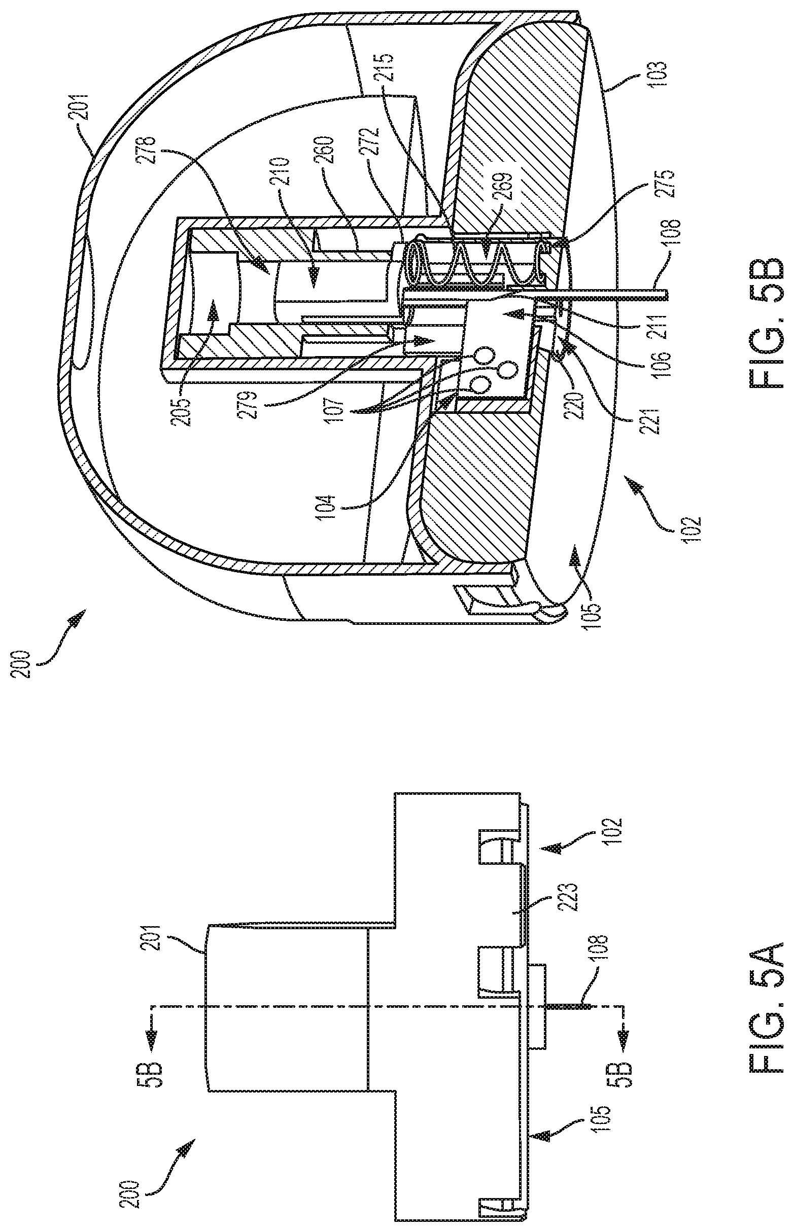 Patent US12599317 Figure 9 – Compact medical device inserters and related systems and methods