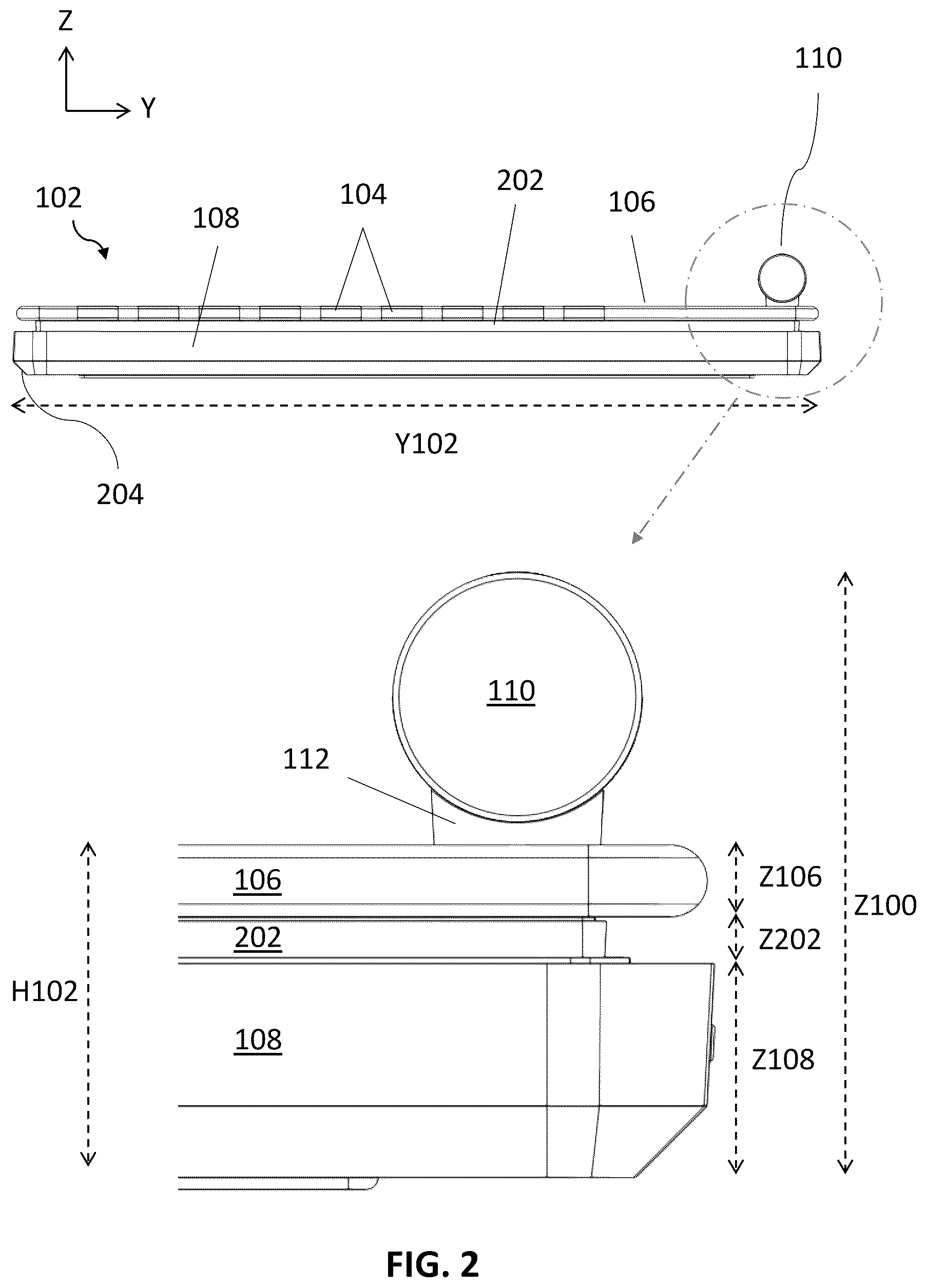 Patent US12599327 Figure 2 – Measurement station with electrocardiogram measurement