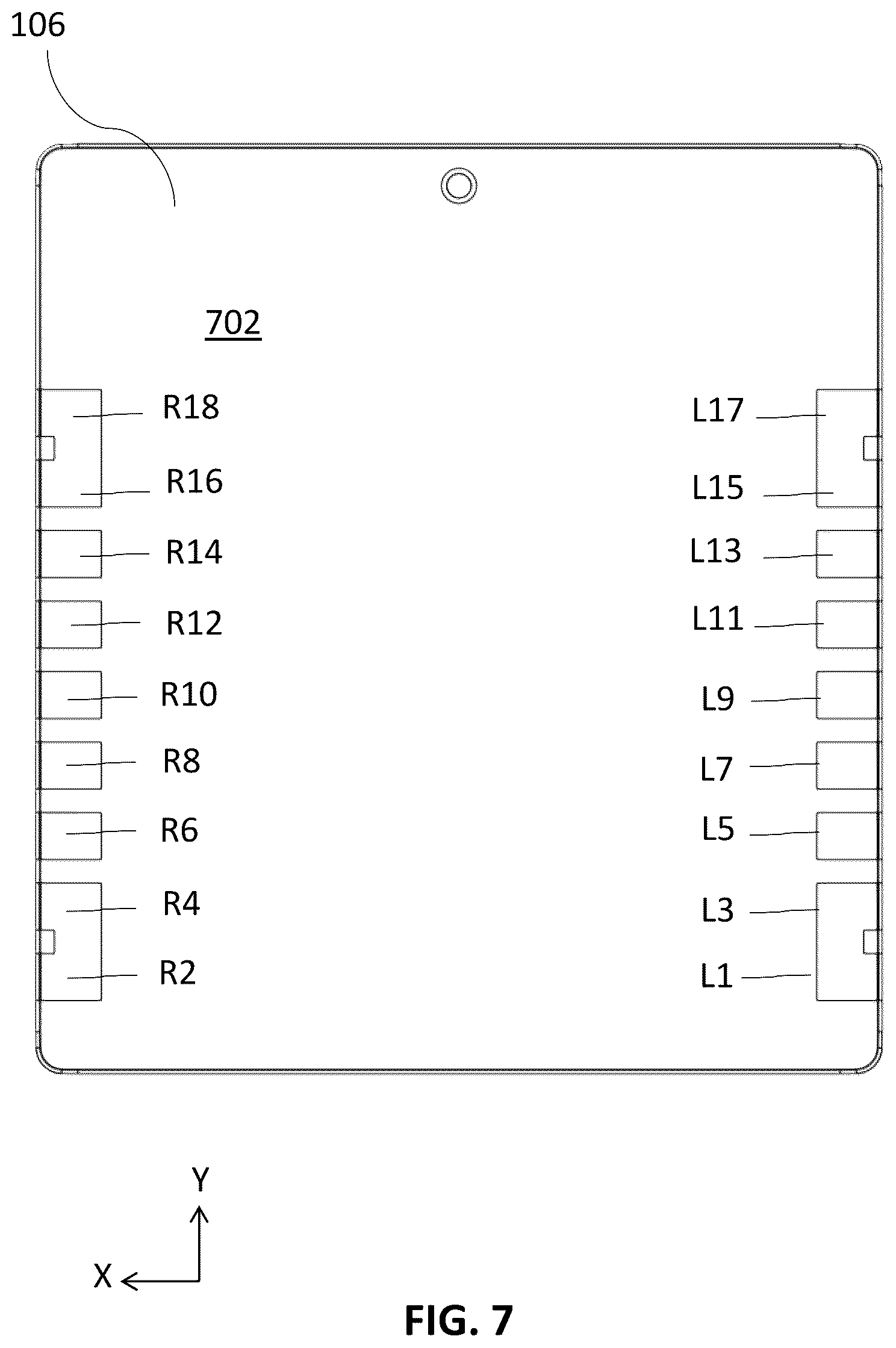 Patent US12599327 Figure 7 – Measurement station with electrocardiogram measurement
