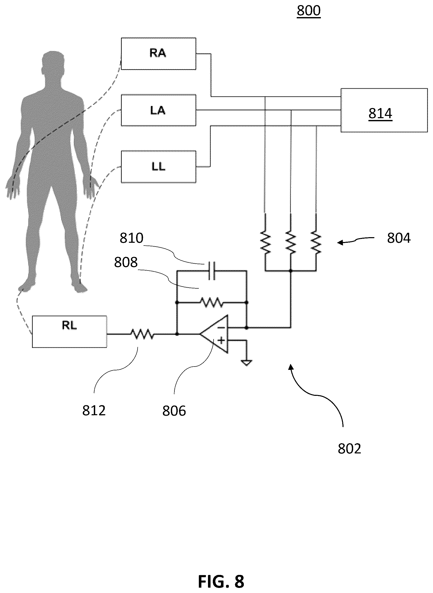 Patent US12599327 Figure 8 – Measurement station with electrocardiogram measurement