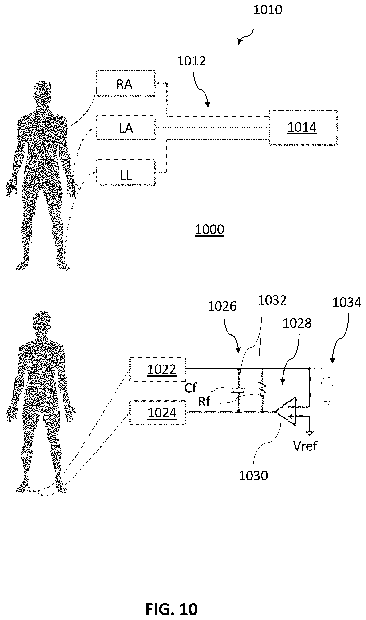 Patent US12599327 Figure 10 – Measurement station with electrocardiogram measurement