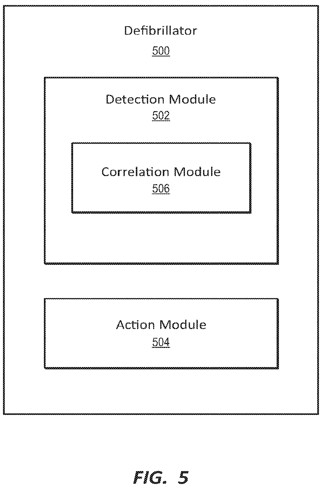 Patent US12599328 Figure 5 – Method to detect noise in a wearable cardioverter defibrillator