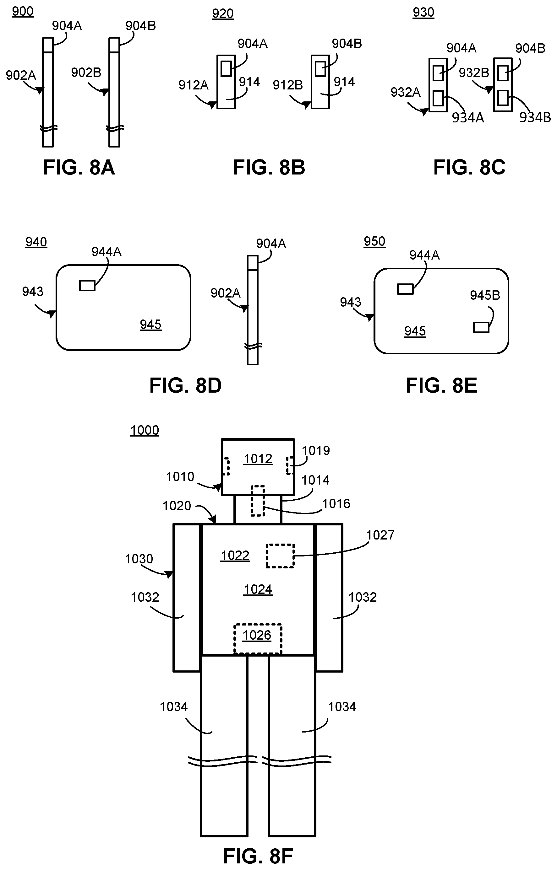 Patent US12599329 Figure 8 – Sense amplifier for a physiological sensor and/or other sensors