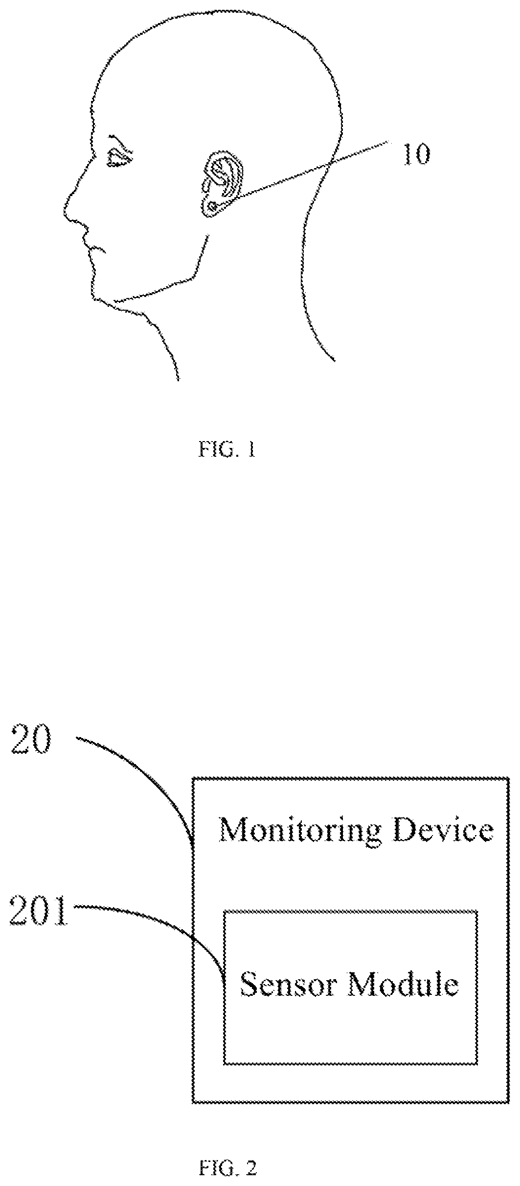 Patent US12599336 — Wearable apparatus for continuous monitoring of physiological parameters — Figure 1