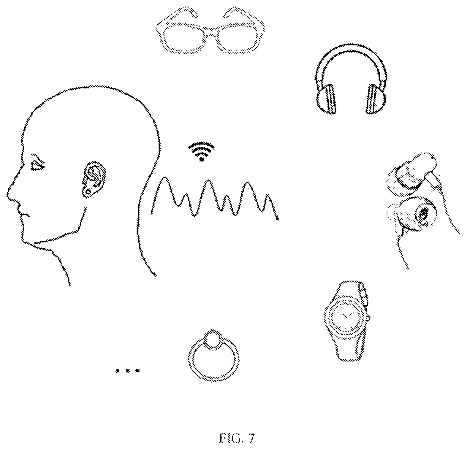 Patent US12599336 Figure 4 – Wearable apparatus for continuous monitoring of physiological parameters
