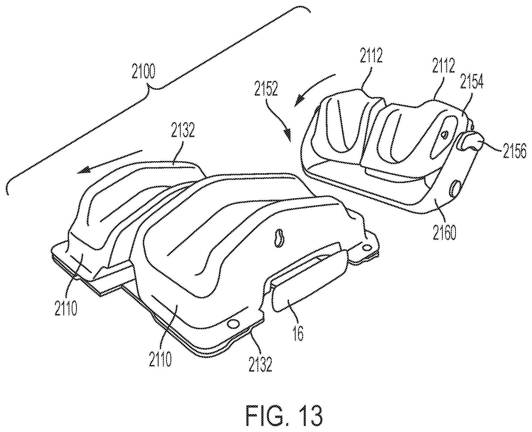 Patent US12599345 Figure 13 – Support apparatus, system, and method for positioning a patient