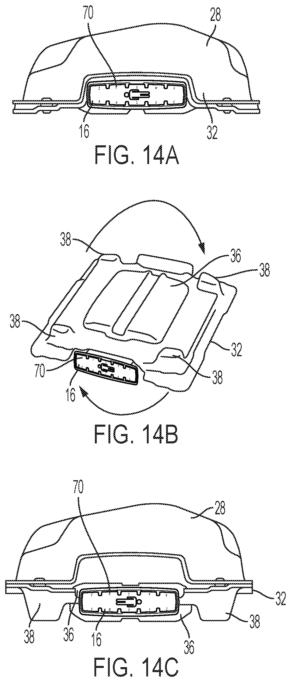 Patent US12599345 Figure 14 – Support apparatus, system, and method for positioning a patient