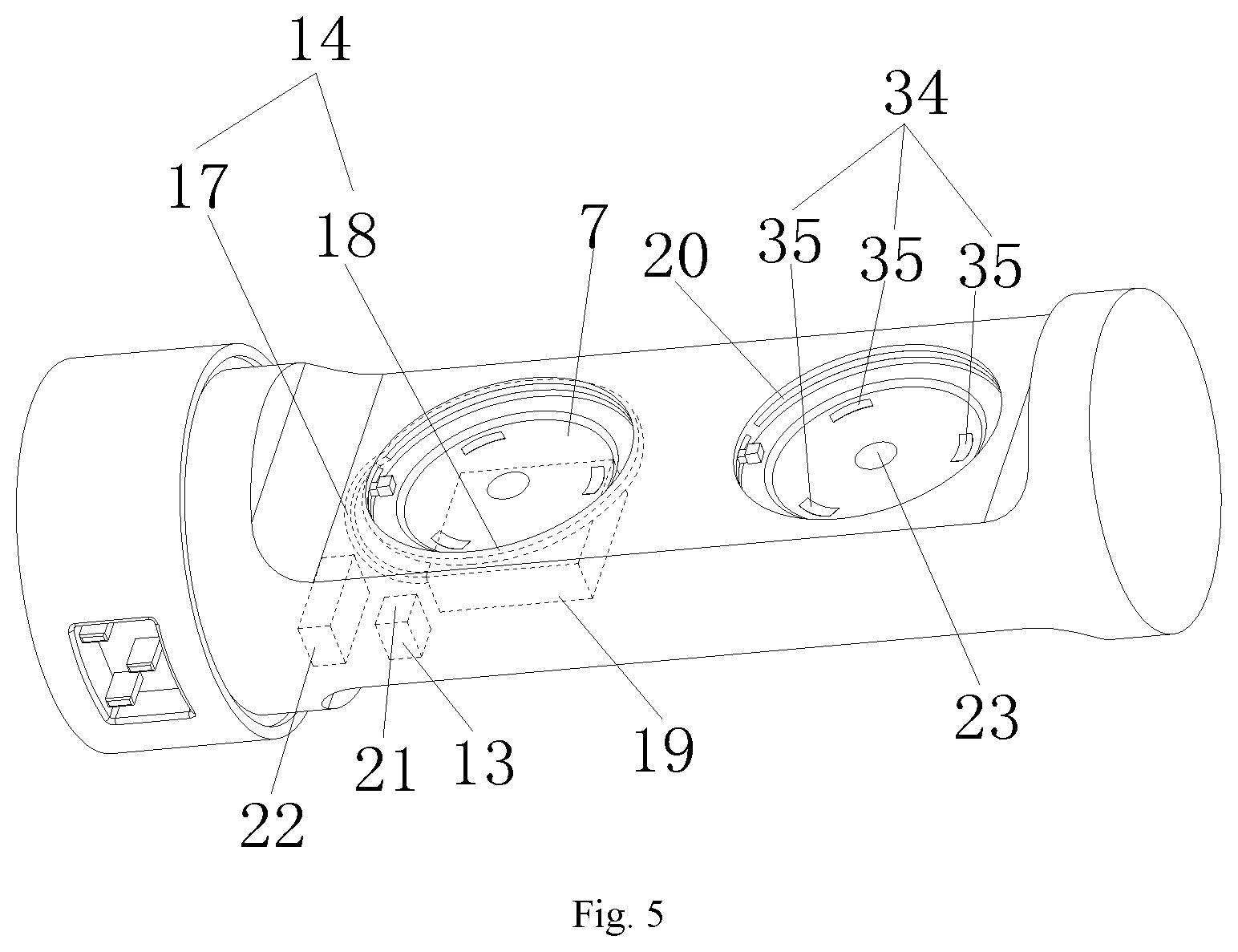 Patent US12599355 Figure 5 – Stethoscope kit