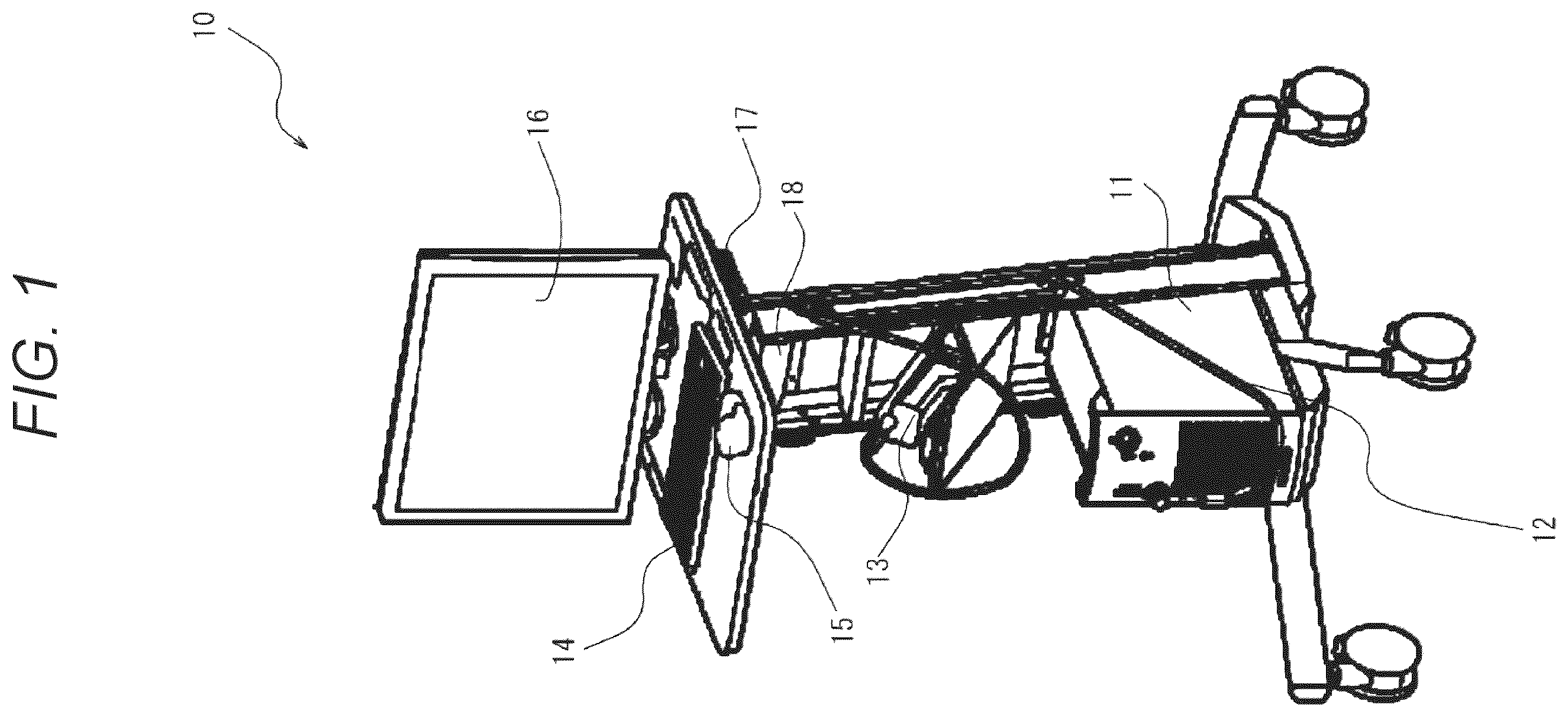 Patent US12599362 Figure 1 – Image processing device, image processing system, image display method, and image processing program