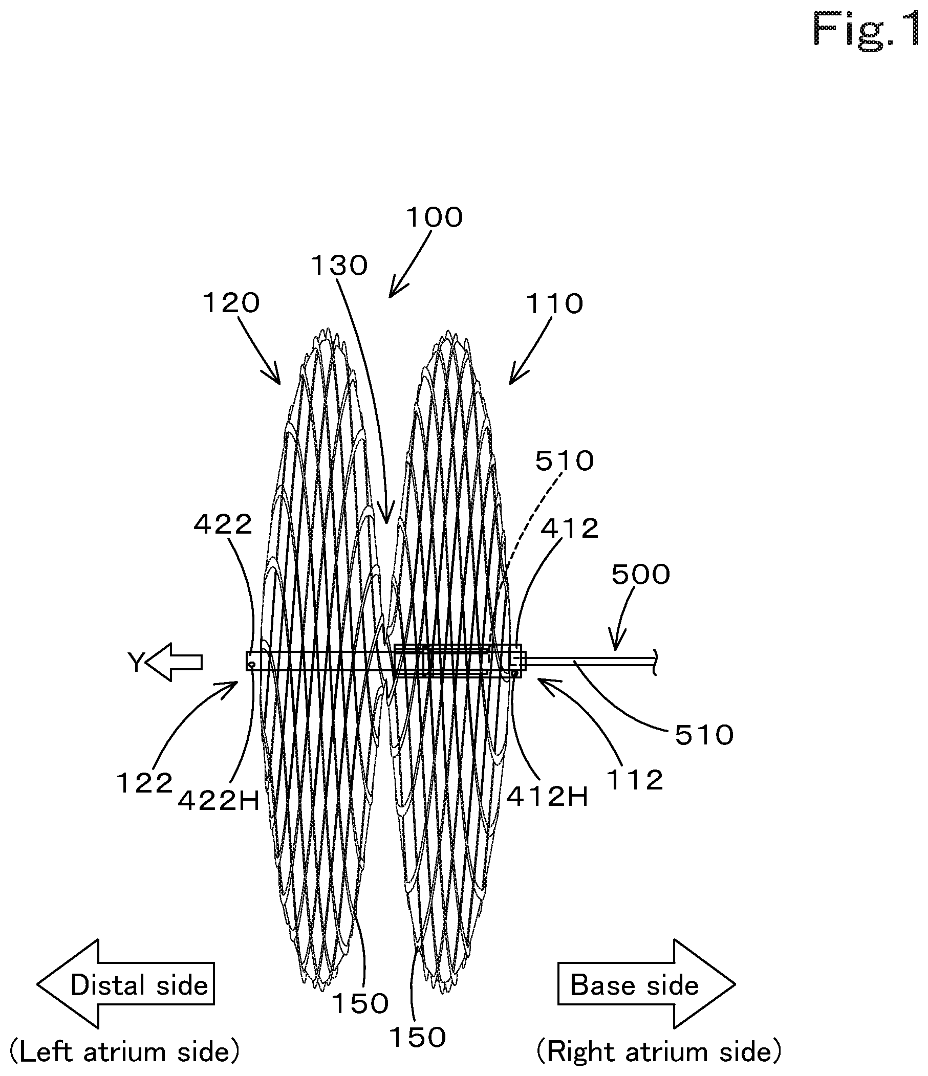 Patent US12599375 Figure 1 – Medical material