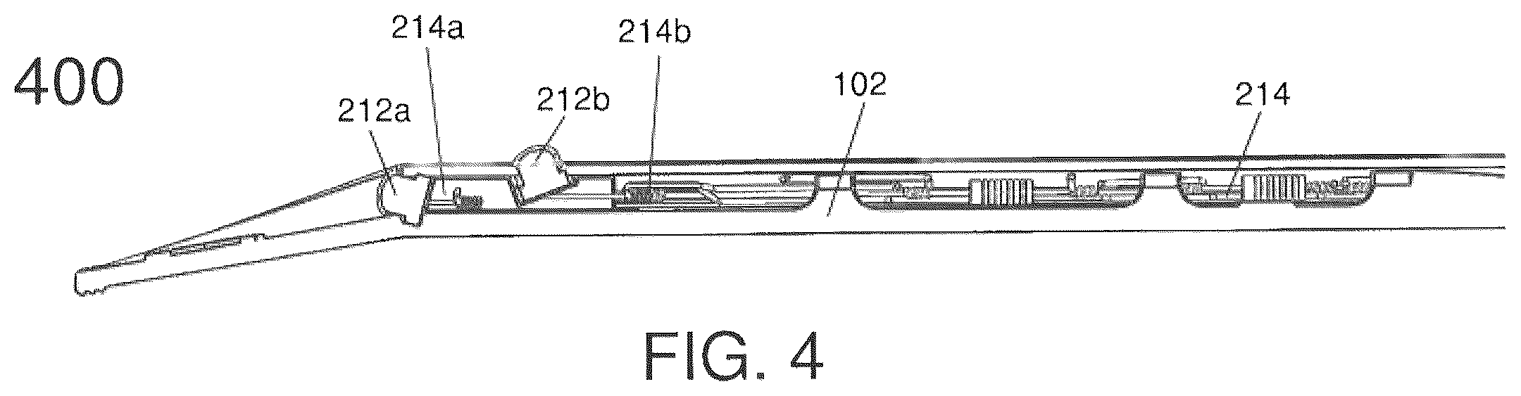 Patent US12599376 Figure 4 – Illuminated medical devices
