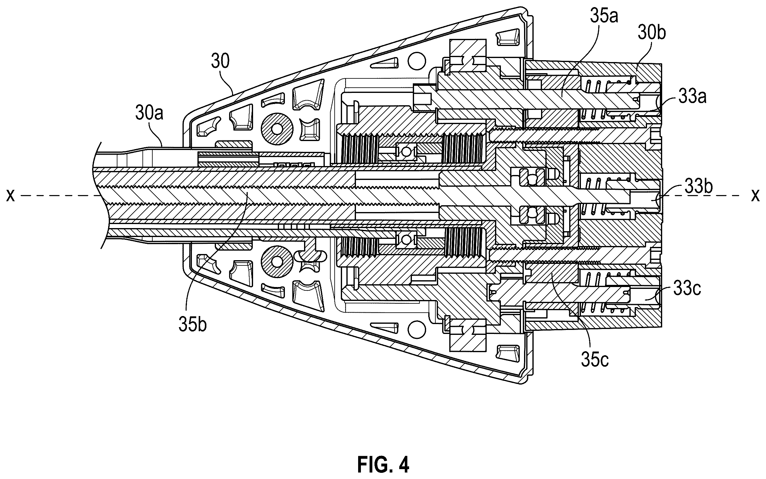 Patent US12599378 Figure 4 – Handheld electromechanical surgical system