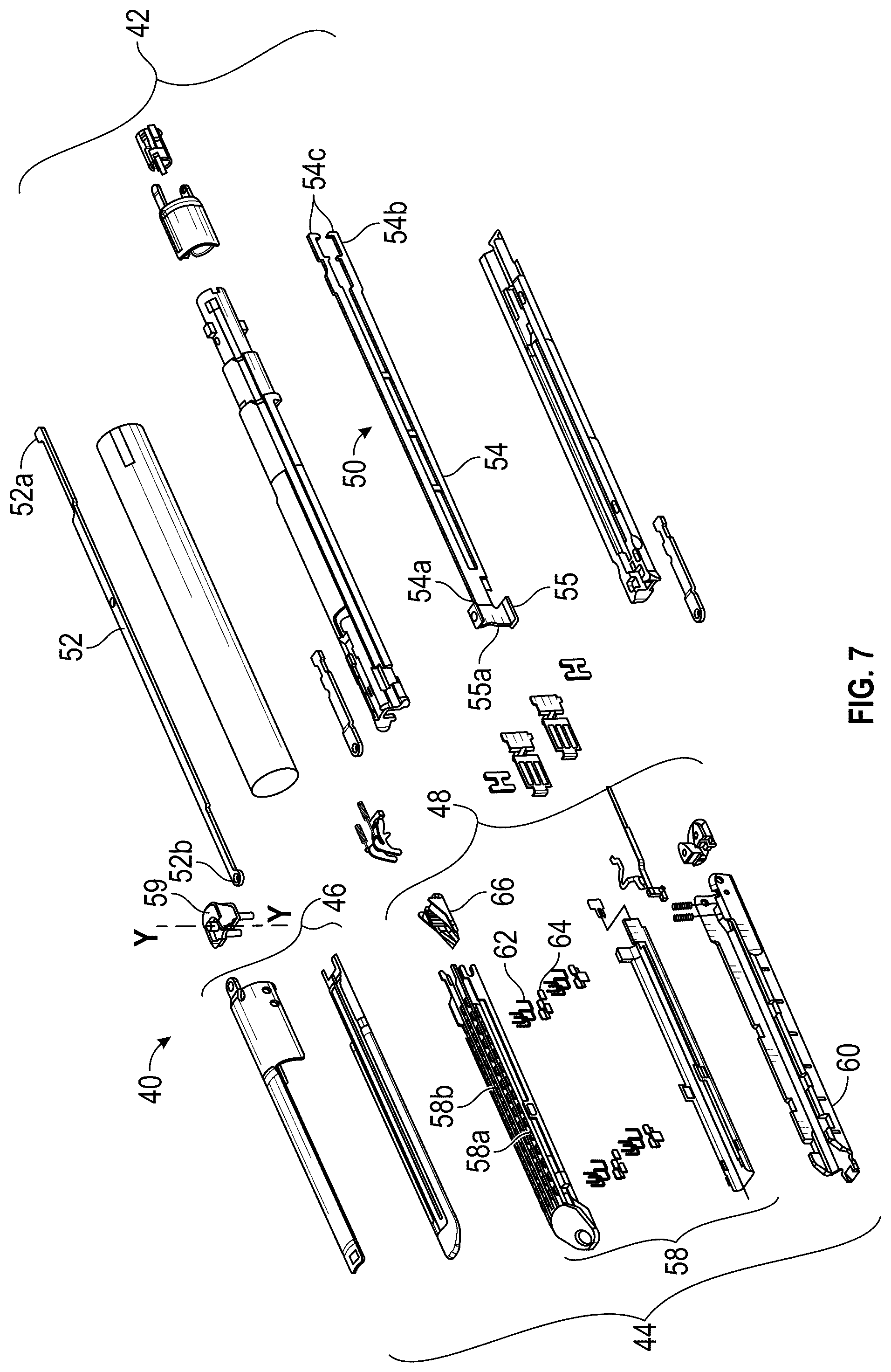 Patent US12599378 Figure 7 – Handheld electromechanical surgical system