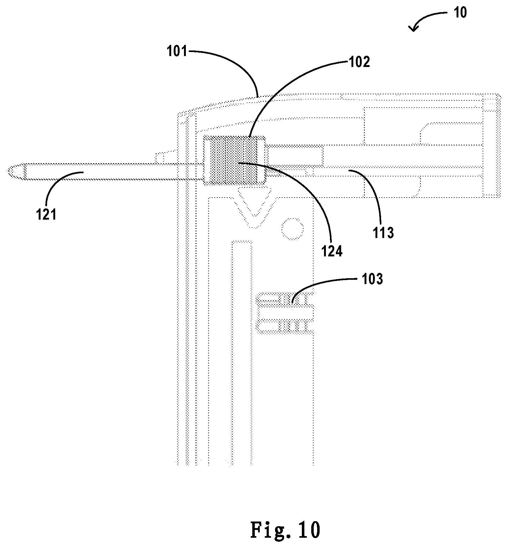 Patent US12599380 Figure 14 – Surgical stapler and staple cartridge for the same