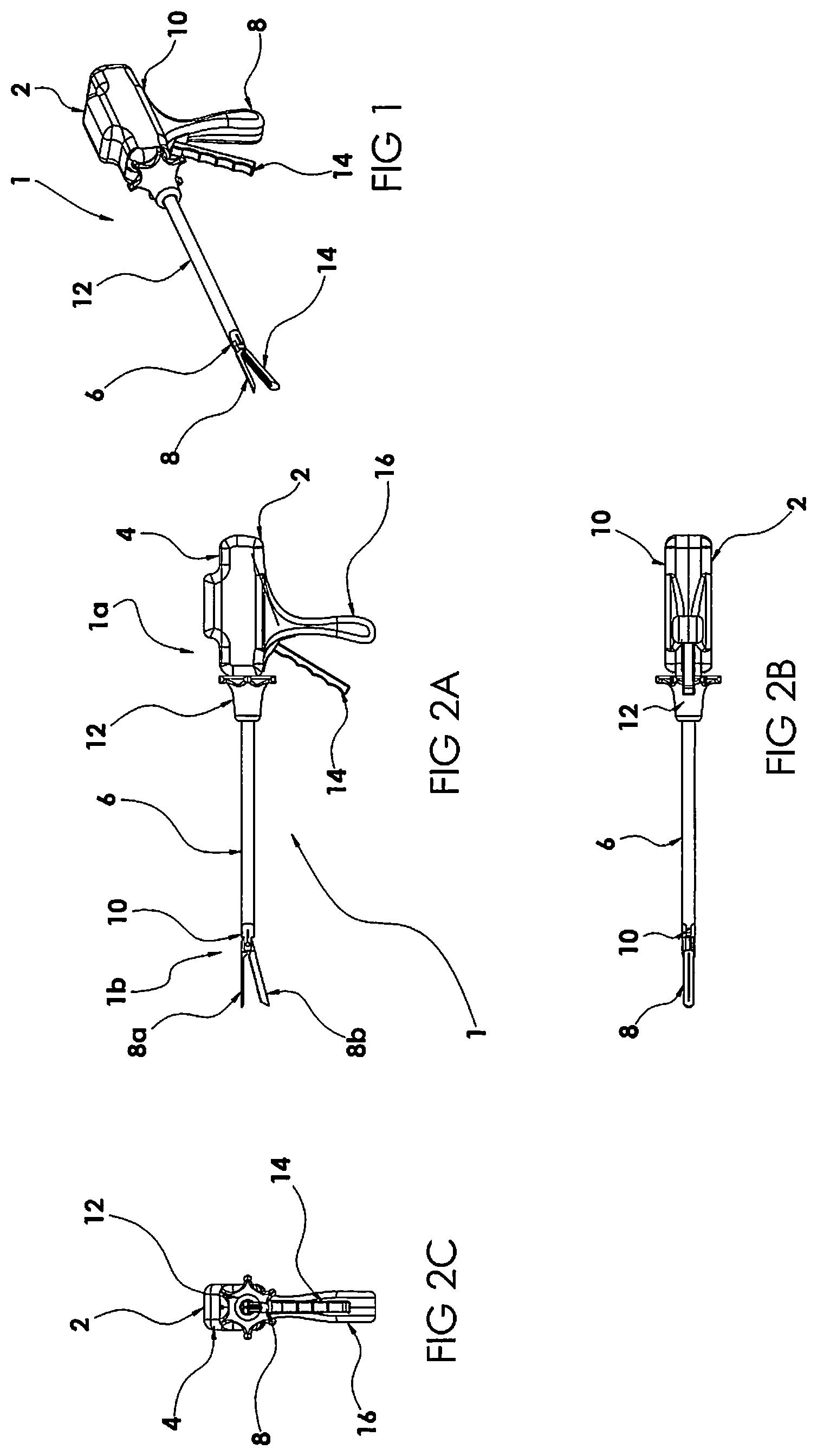Patent US12599381 Figure 1 – Surgical stapler with removable power pack