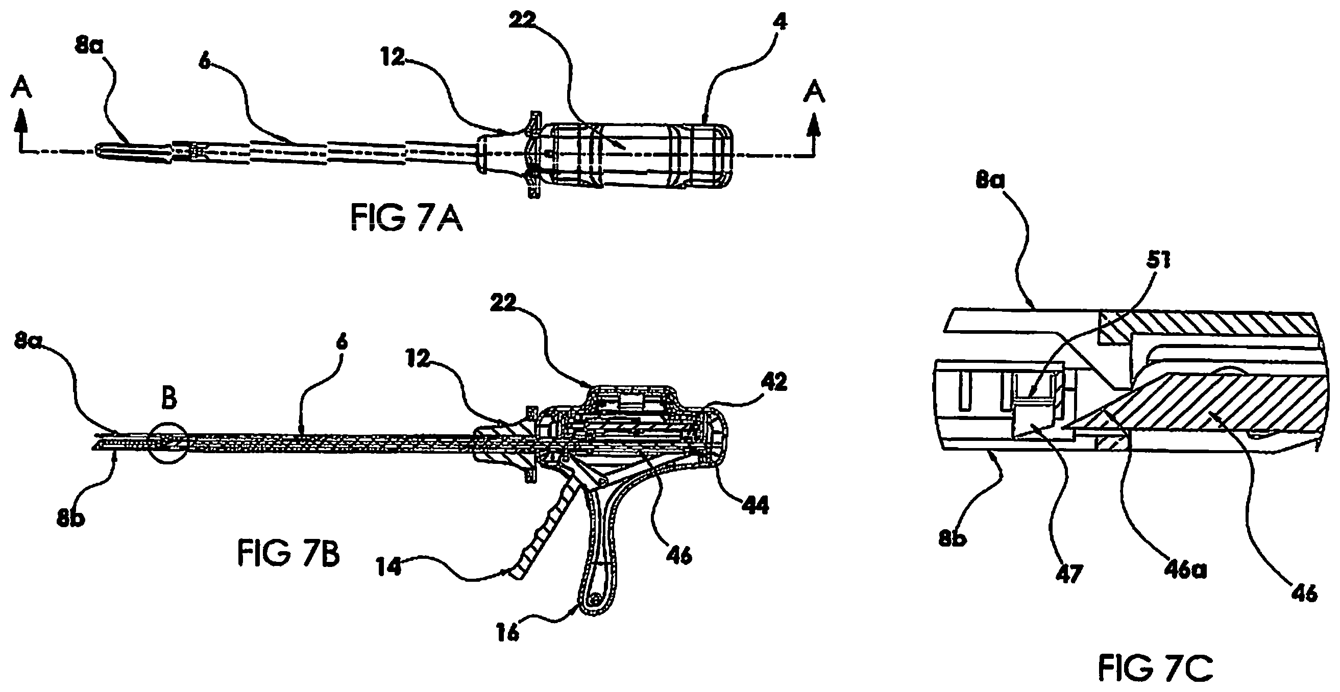 Patent US12599381 Figure 8 – Surgical stapler with removable power pack
