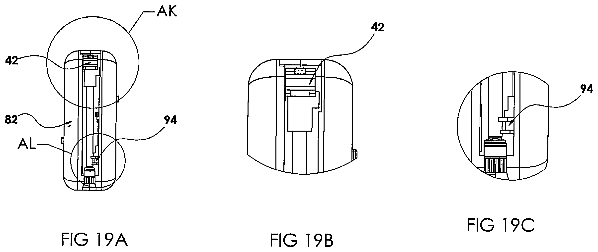 Patent US12599381 Figure 18 – Surgical stapler with removable power pack