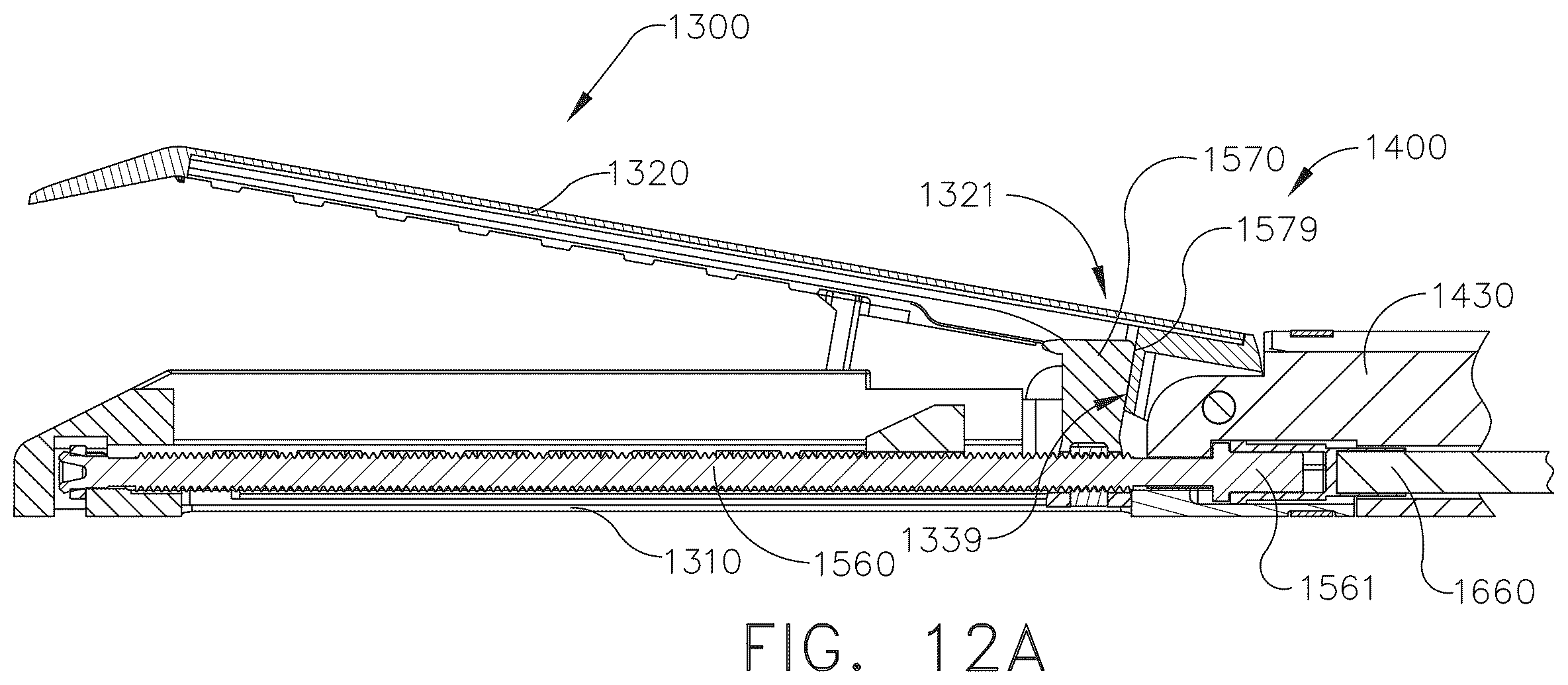 Patent US12599382 Figure 10 – Staple cartridge comprising formation support features