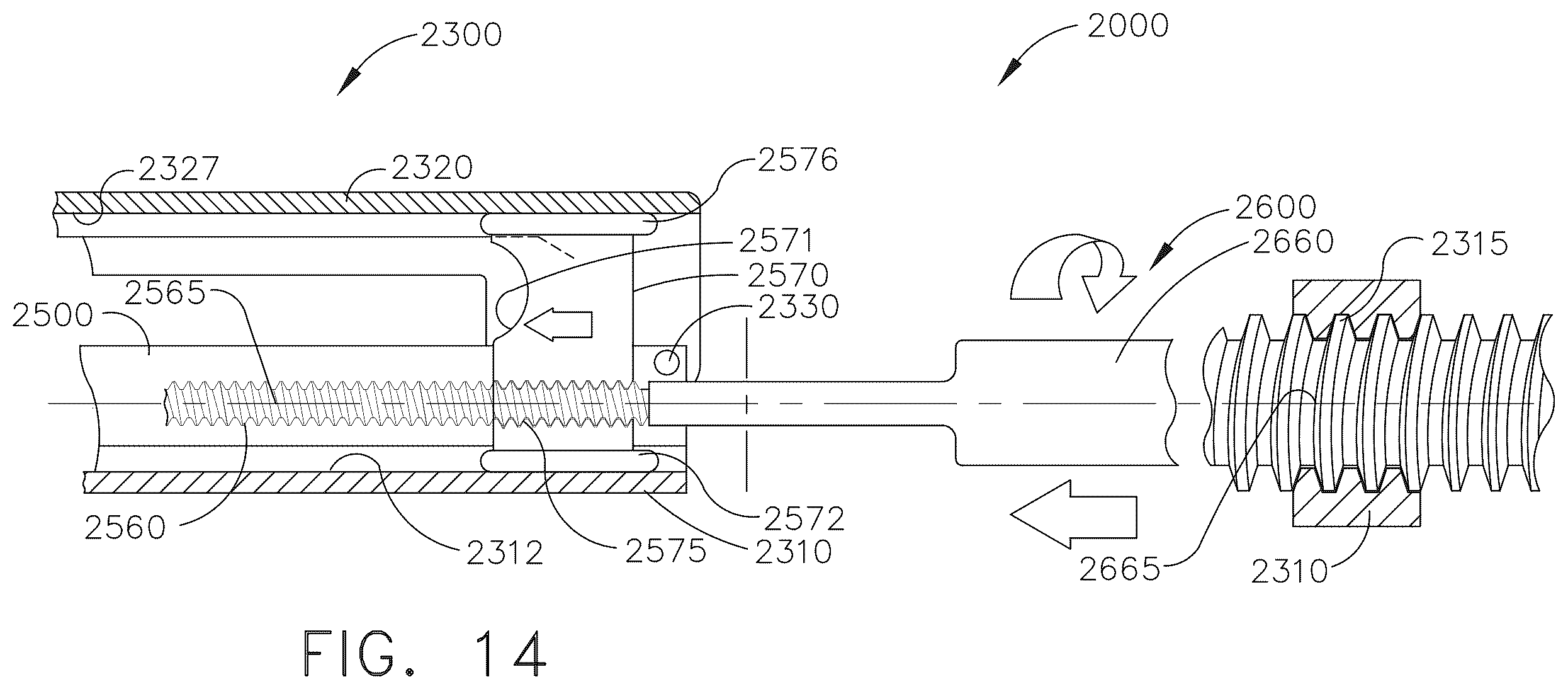 Patent US12599382 Figure 12 – Staple cartridge comprising formation support features