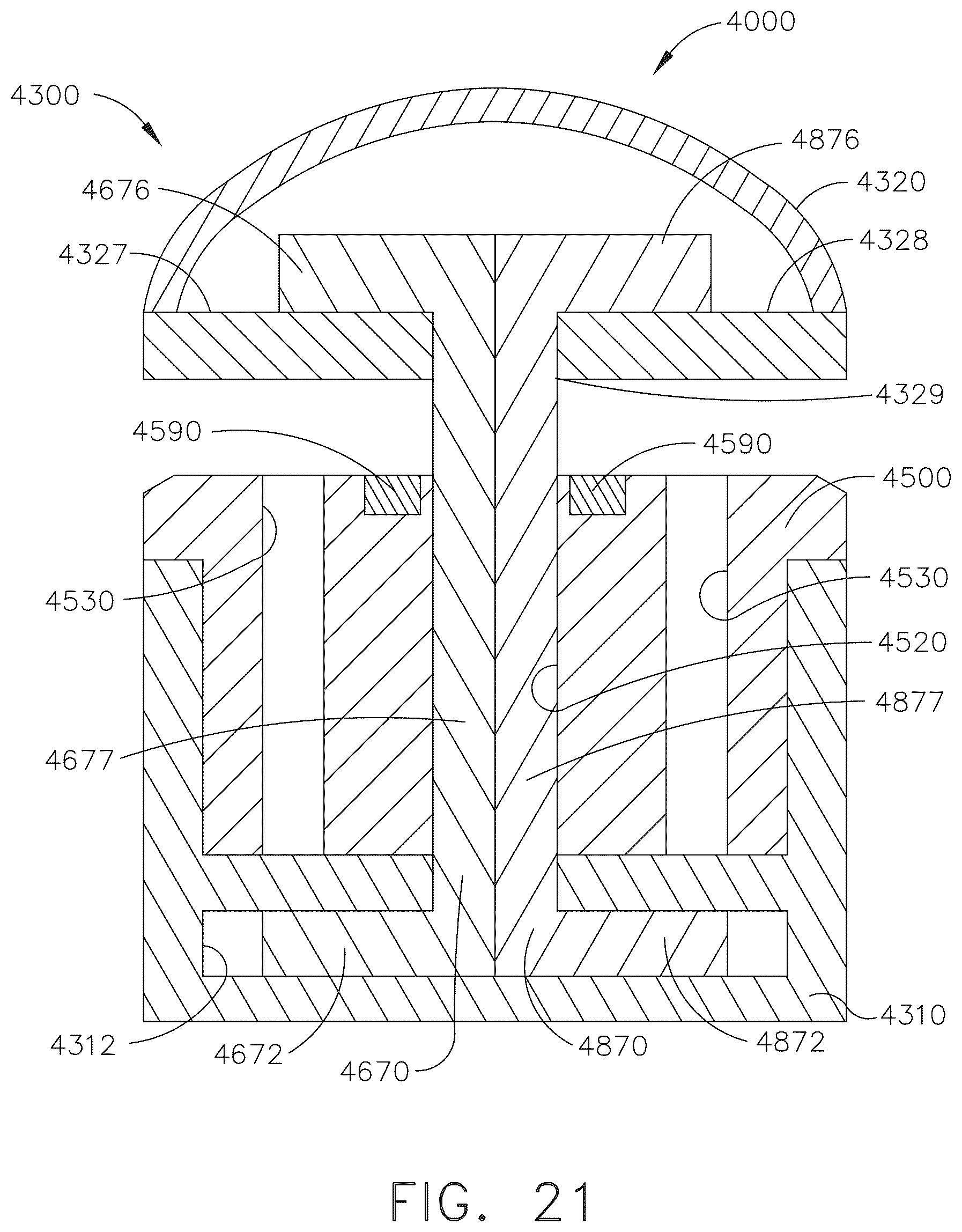 Patent US12599382 Figure 17 – Staple cartridge comprising formation support features