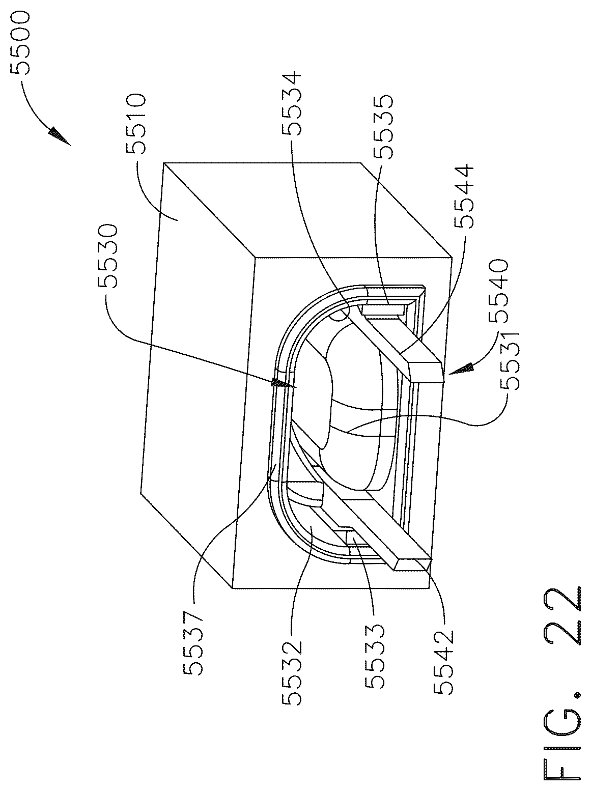 Patent US12599382 Figure 18 – Staple cartridge comprising formation support features