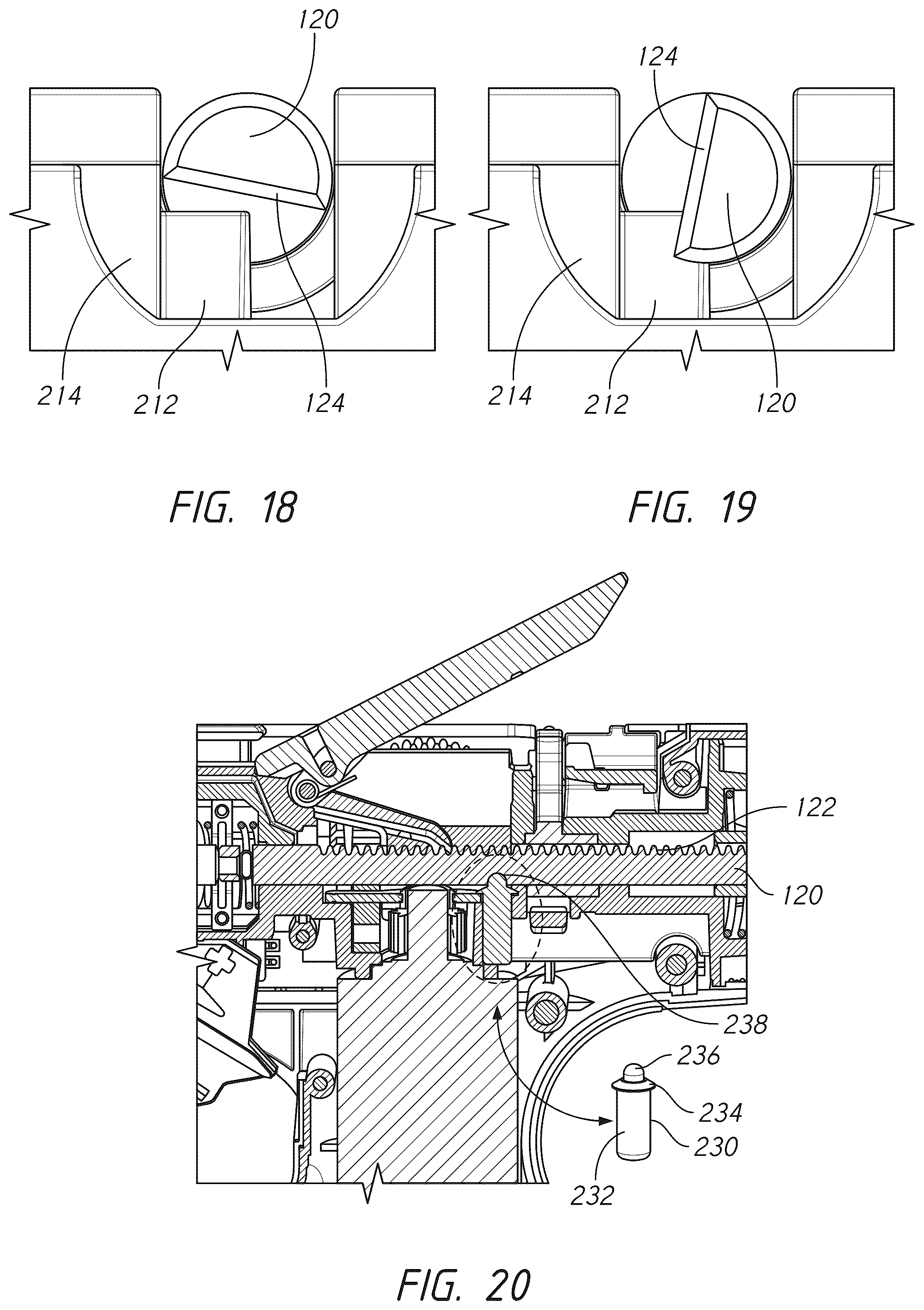 Patent US12599383 Figure 17 – Actuation shaft retention mechanism for surgical stapler