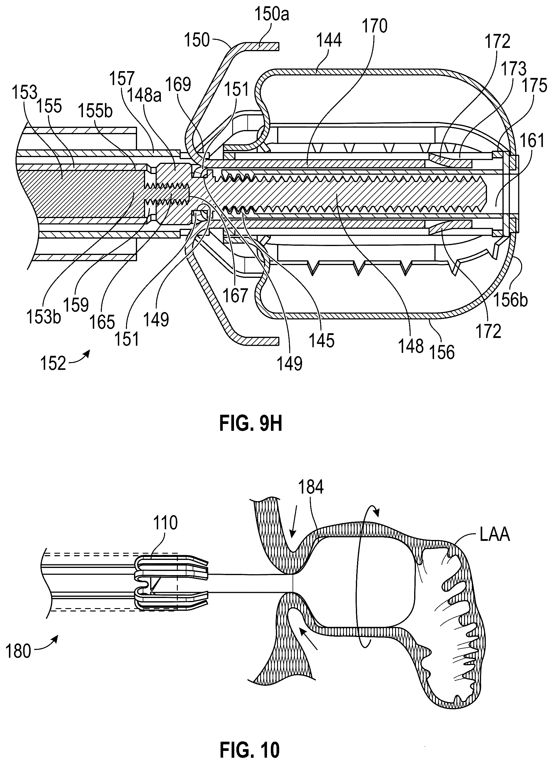 Patent US12599386 Figure 10 – Devices, systems, and methods for treating the left atrial appendage