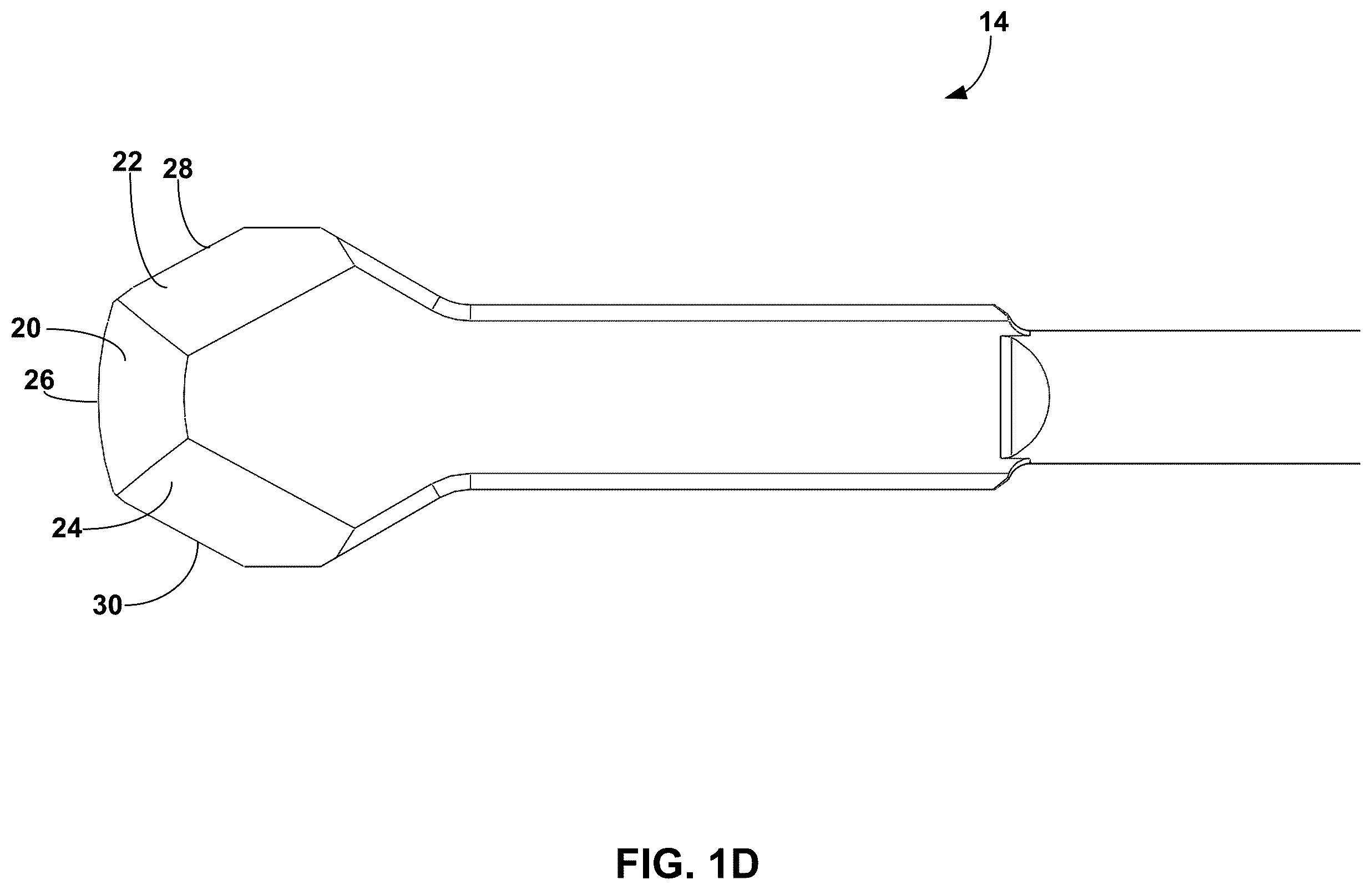 Patent US12599389 Figure 3 – Multi-sided cutting instrument for mobilizing small bones in the foot