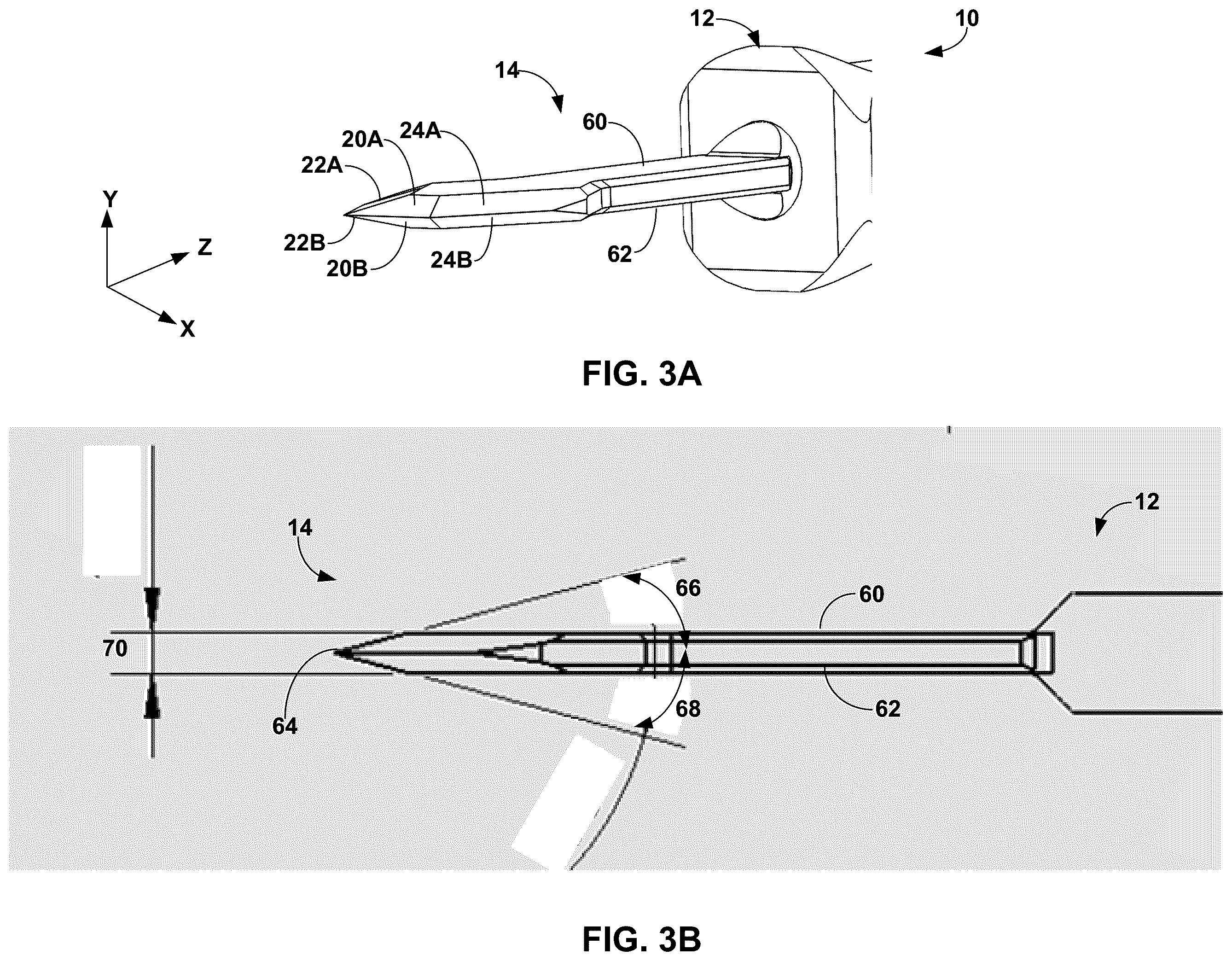 Patent US12599389 Figure 5 – Multi-sided cutting instrument for mobilizing small bones in the foot