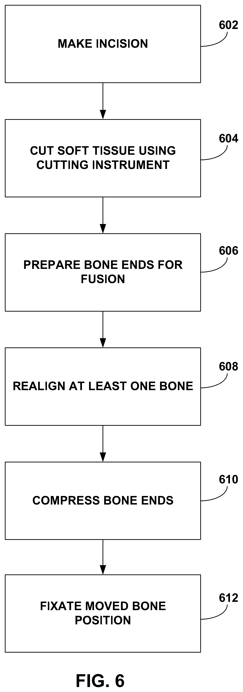 Patent US12599389 Figure 8 – Multi-sided cutting instrument for mobilizing small bones in the foot