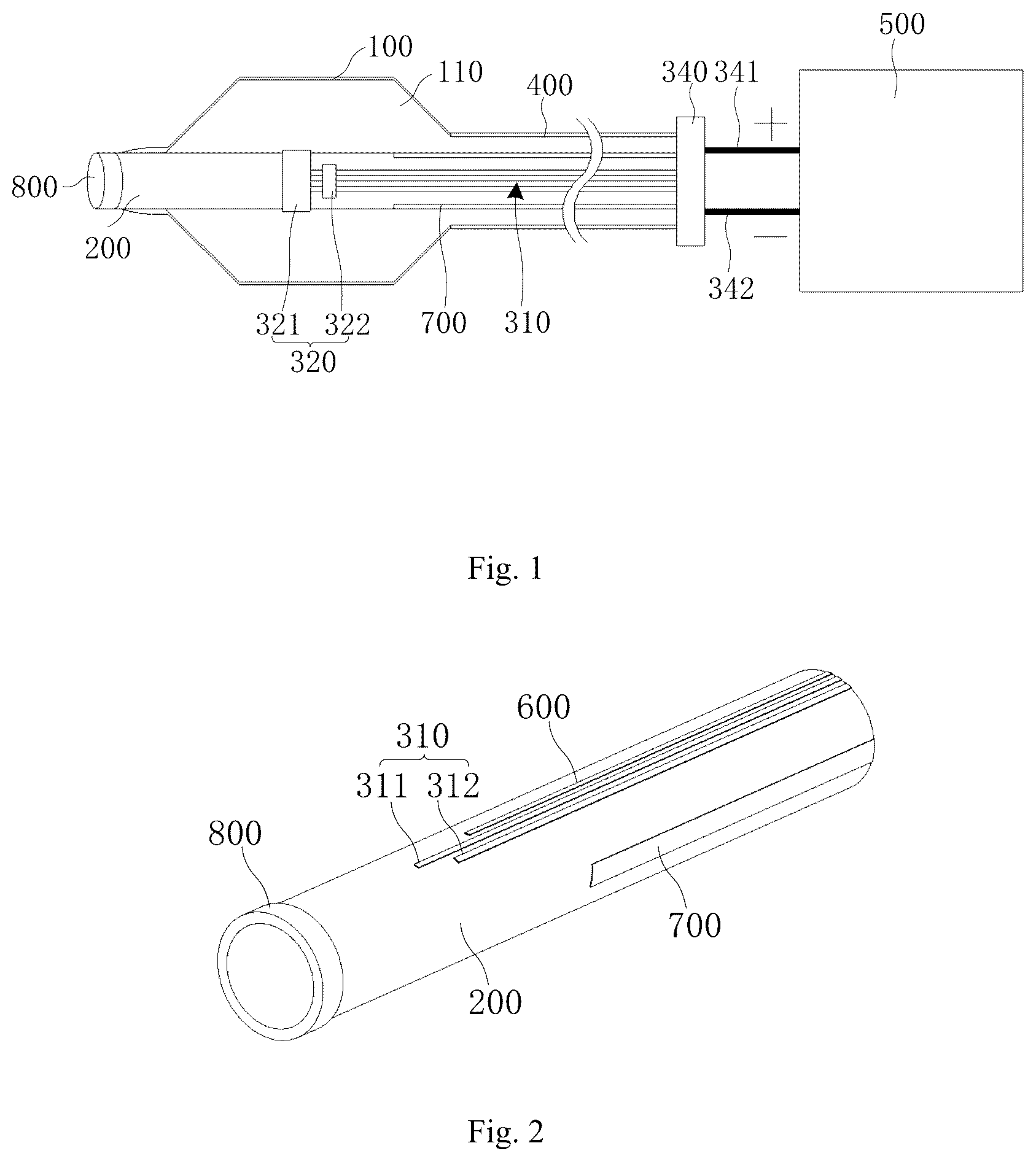 Patent US12599391 Figure 1 – Electrode balloon catheter and high-voltage generation processing device
