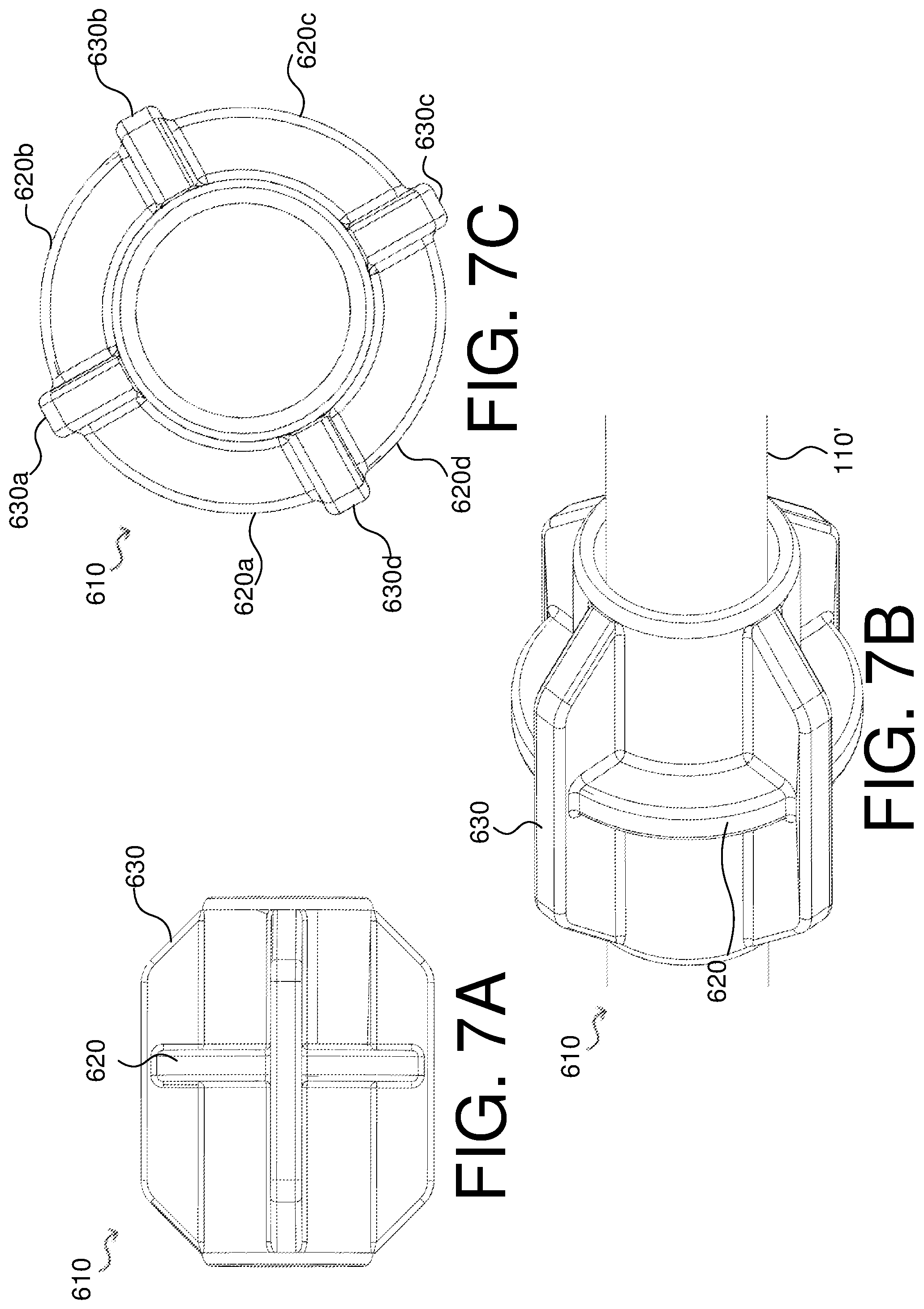Patent US12599393 Figure 6 – Tethered laparoscopic probe grip