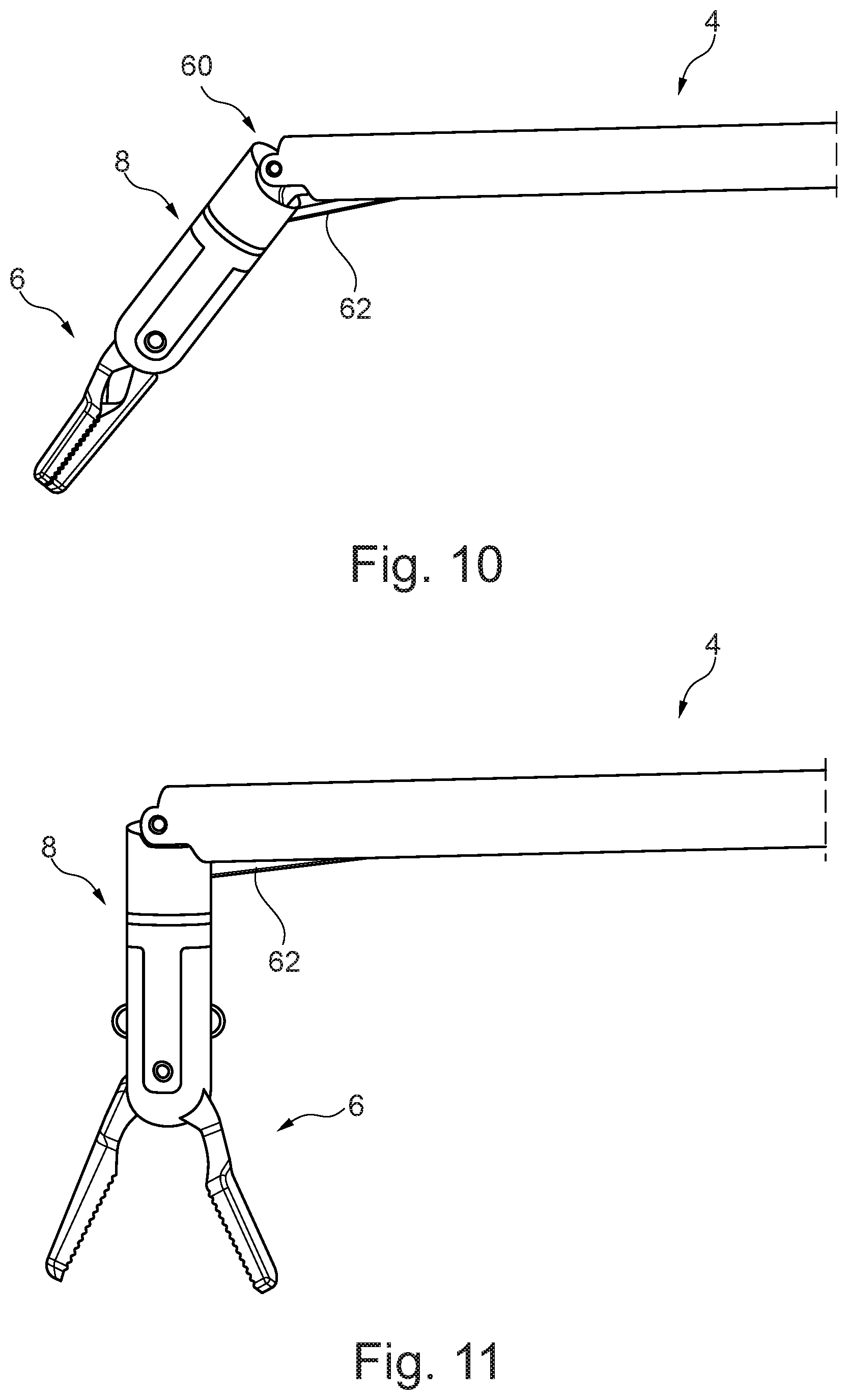 Patent US12599394 Figure 5 – Surgical instrument with a handle